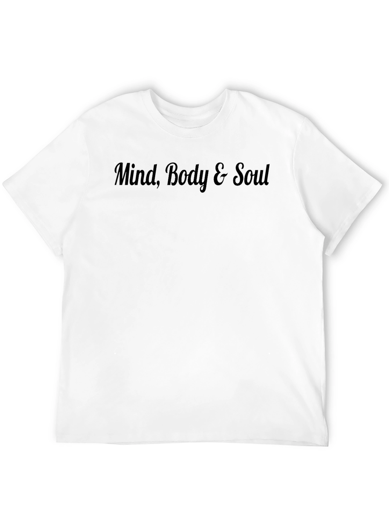 Mind Body & Soul Black T-Shirt