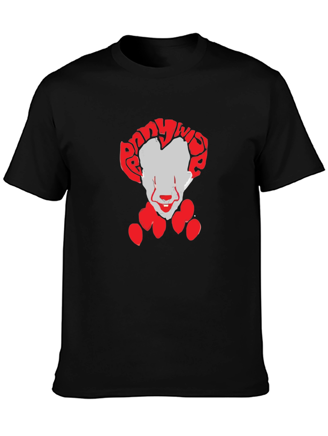 Pennywise Graphic Tee - Black Clown T-Shirt