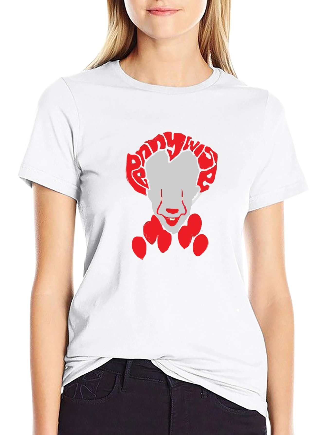 Pennywise Graphic Tee - Black Clown T-Shirt