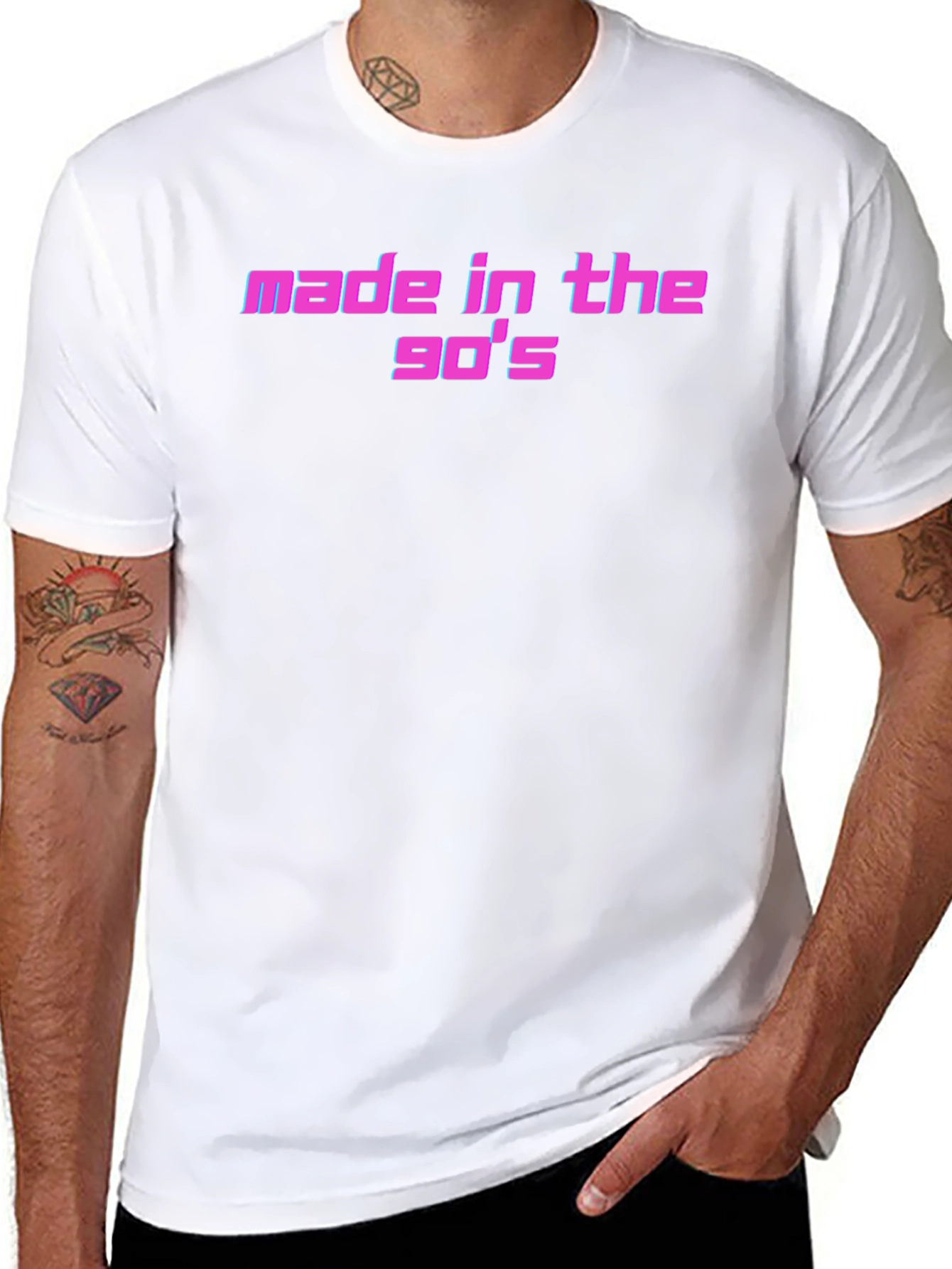 Made in the 90s Black T-Shirt