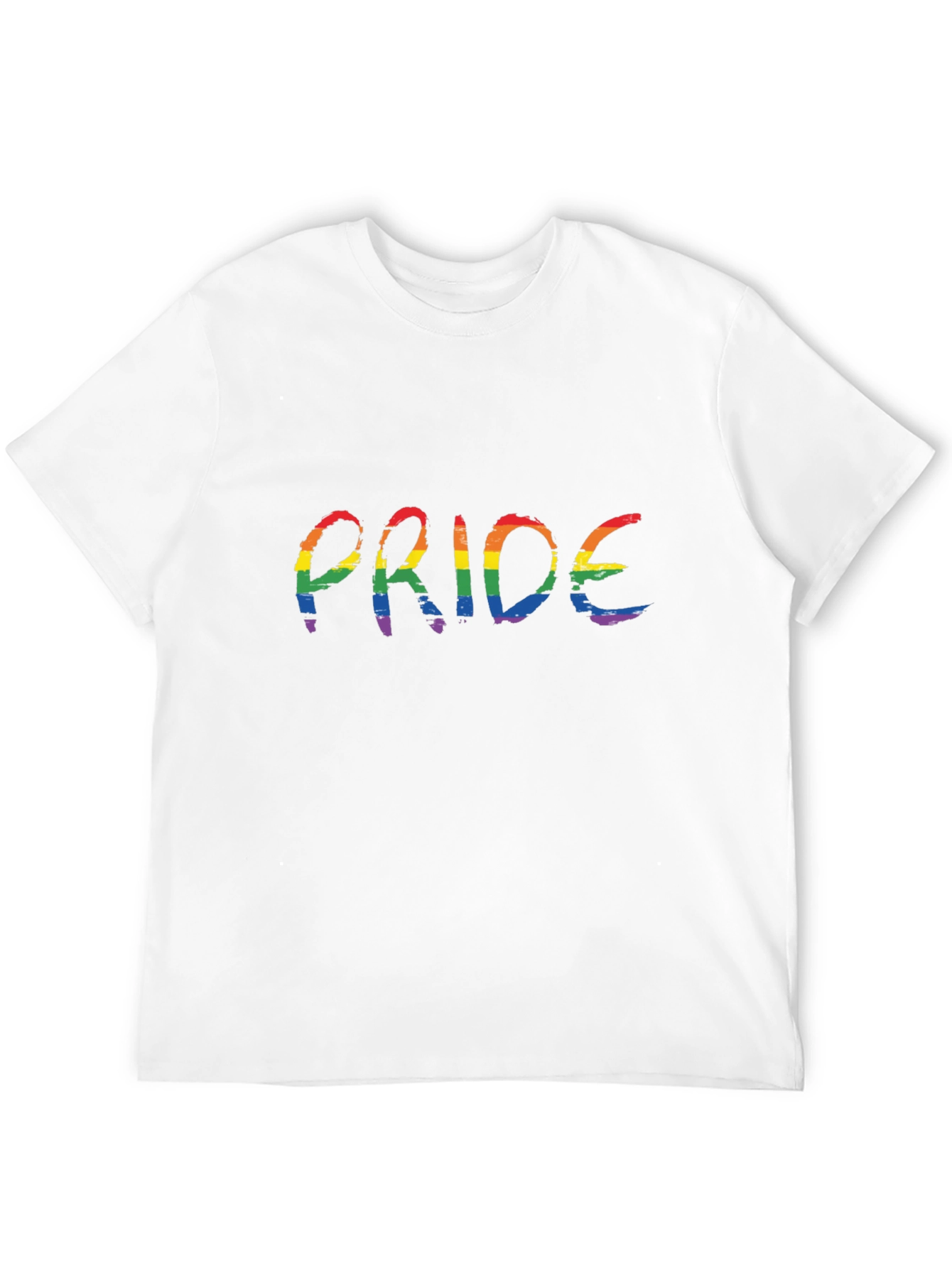 Pride Rainbow Graphic Tee - Black LGBT Shirt