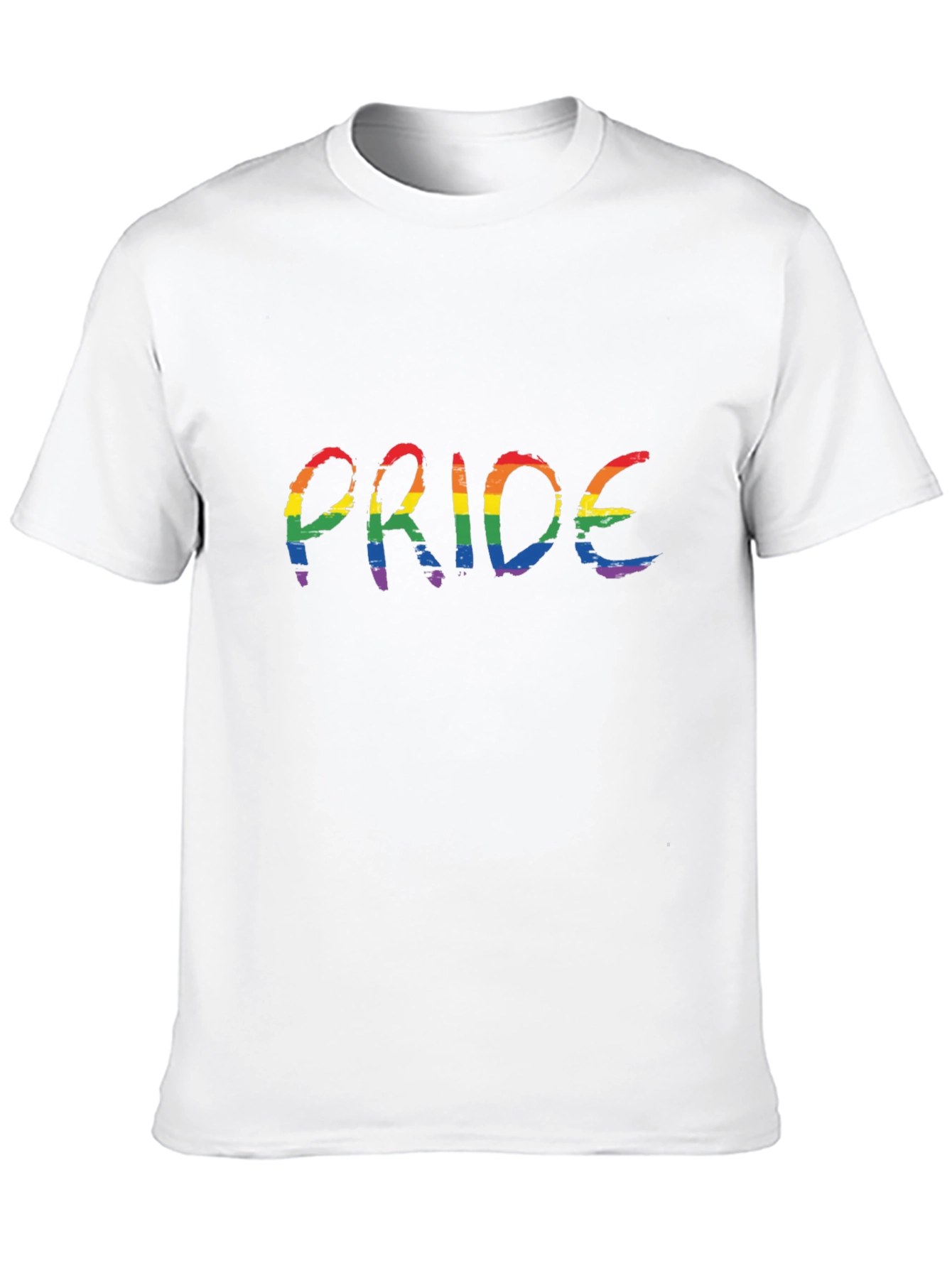 Pride Rainbow Graphic Tee - Black LGBT Shirt
