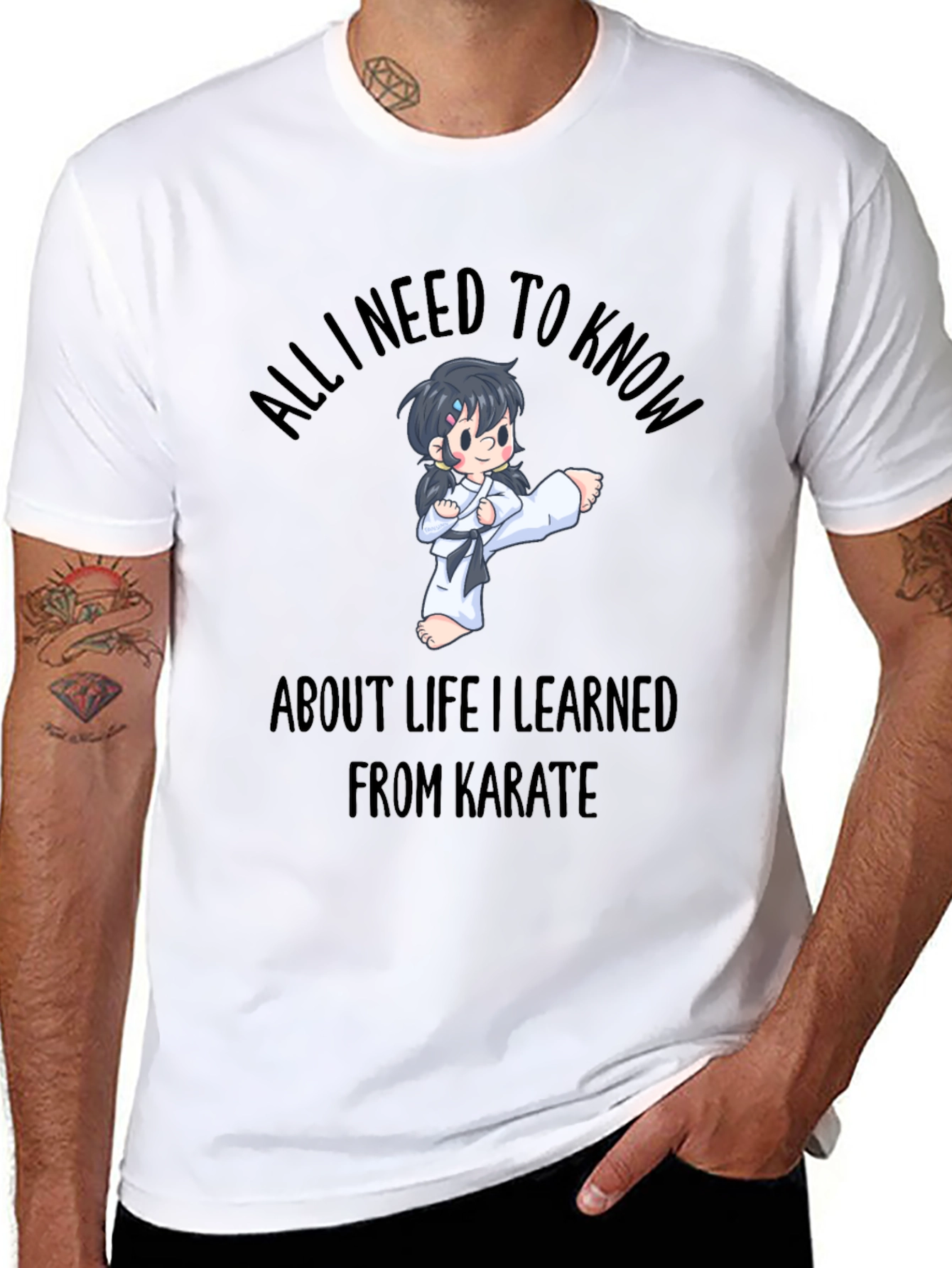 Karate Life Lessons Graphic T-Shirt