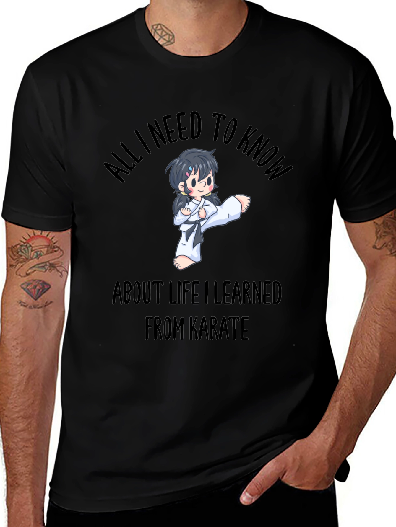 Karate Life Lessons Graphic T-Shirt