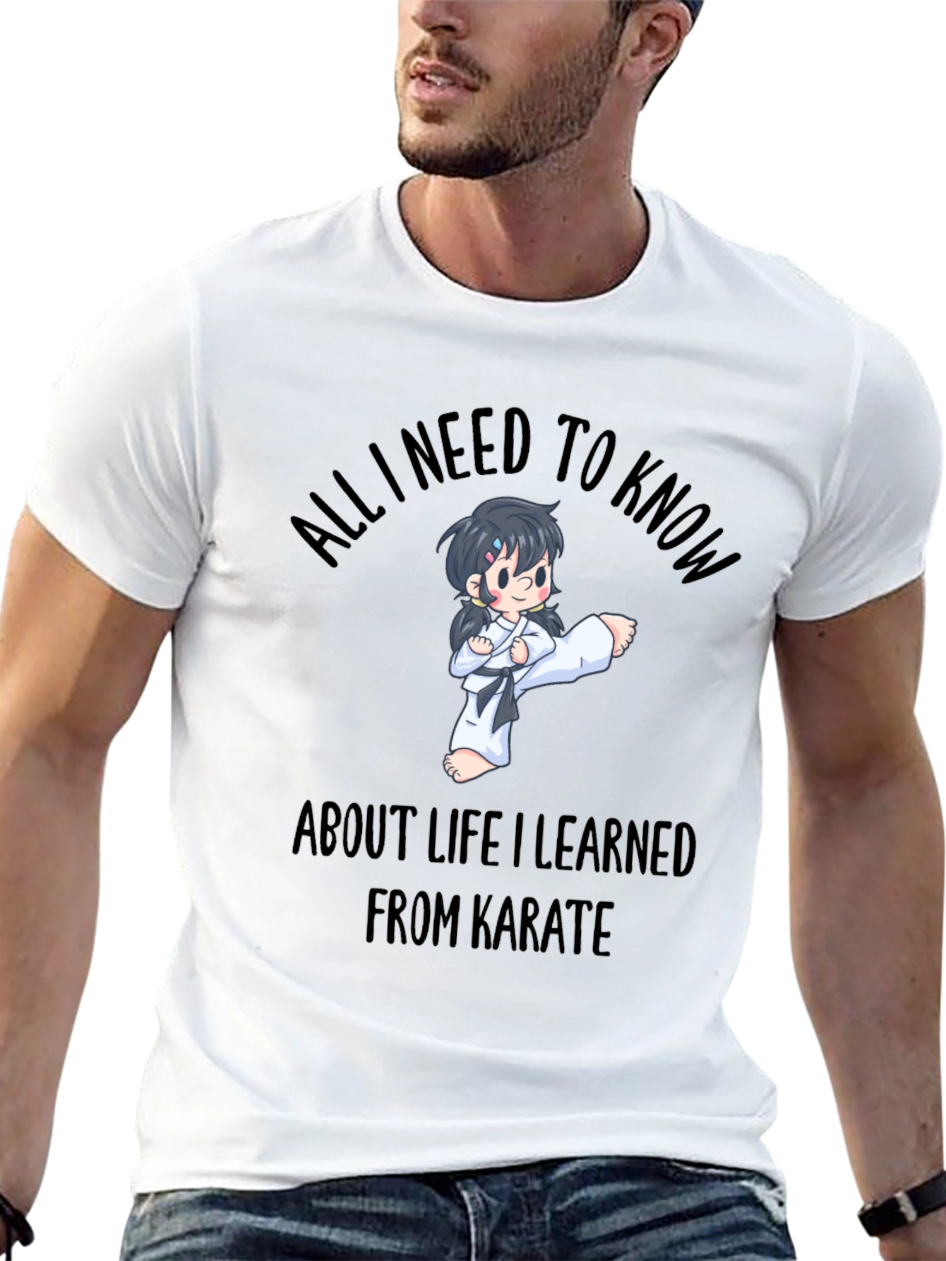 Karate Life Lessons Graphic T-Shirt