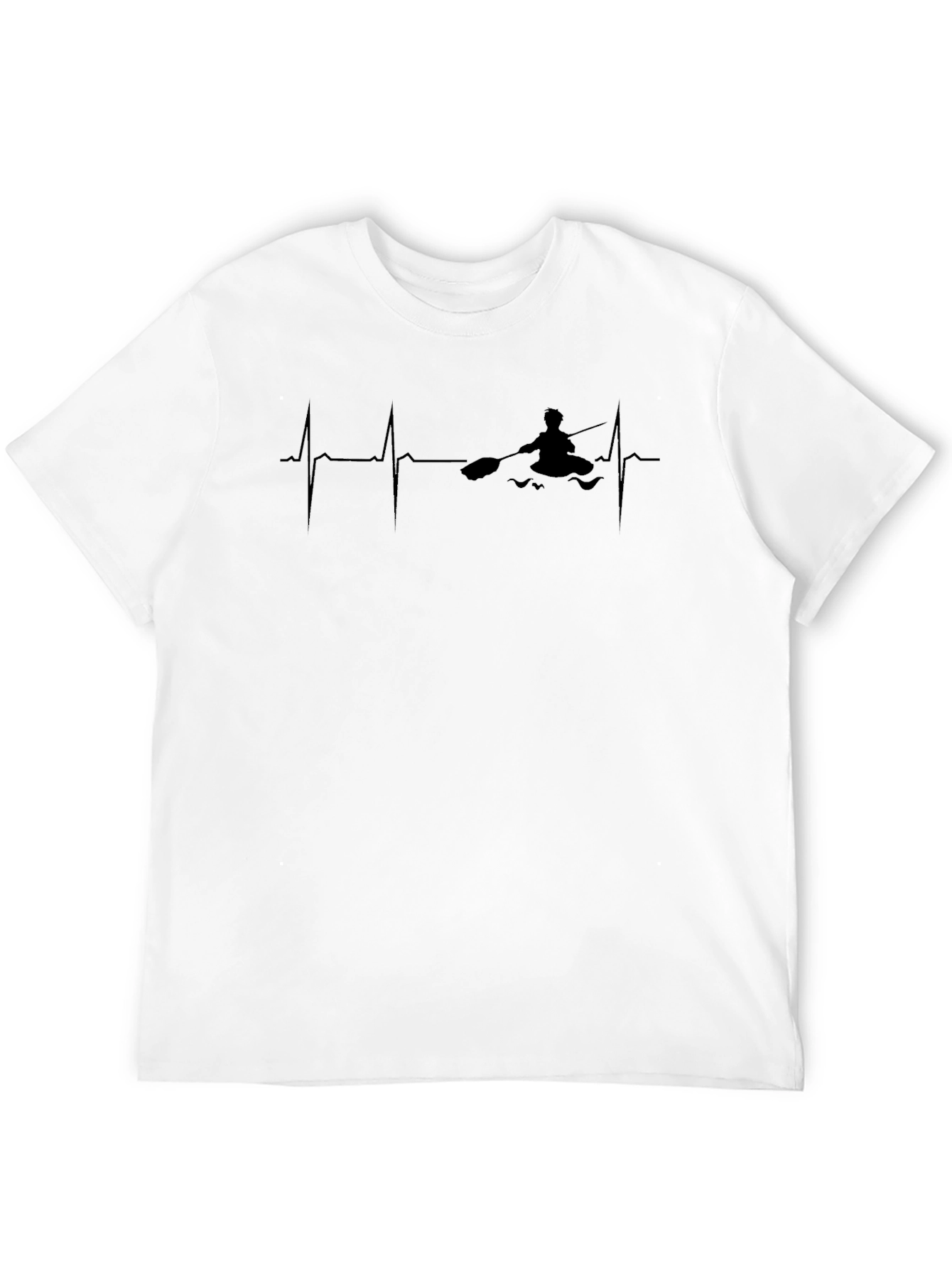 Kayaking Heartbeat T-Shirt - Paddlers Pulse