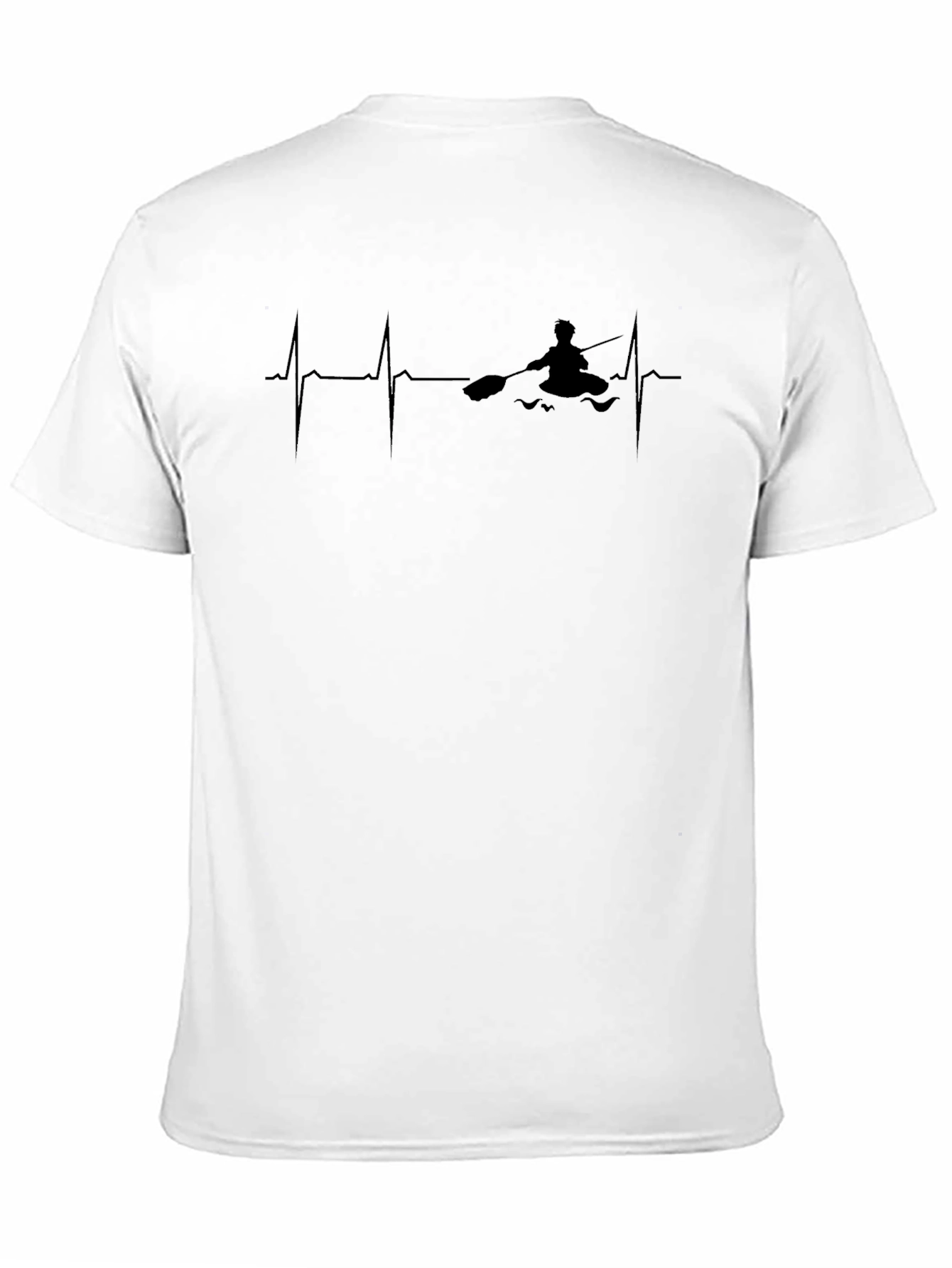 Kayaking Heartbeat T-Shirt - Paddlers Pulse