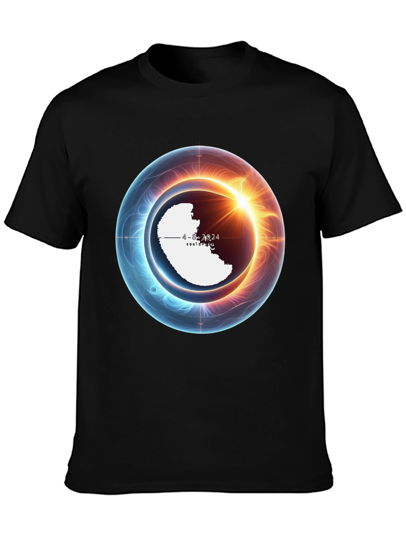Futuristic Orbit Graphic T-Shirt - Soft Cotton