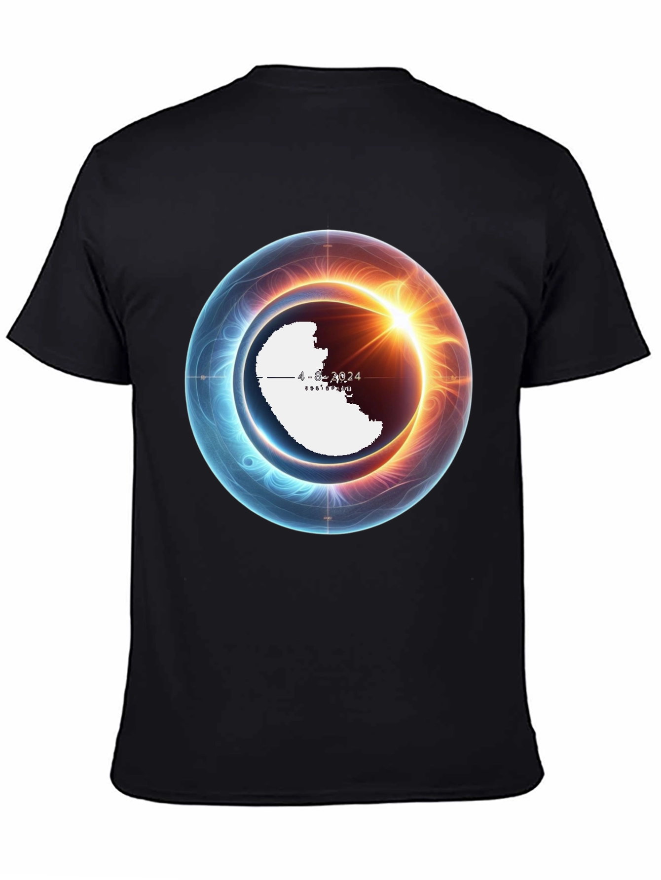 Futuristic Orbit Graphic T-Shirt - Soft Cotton