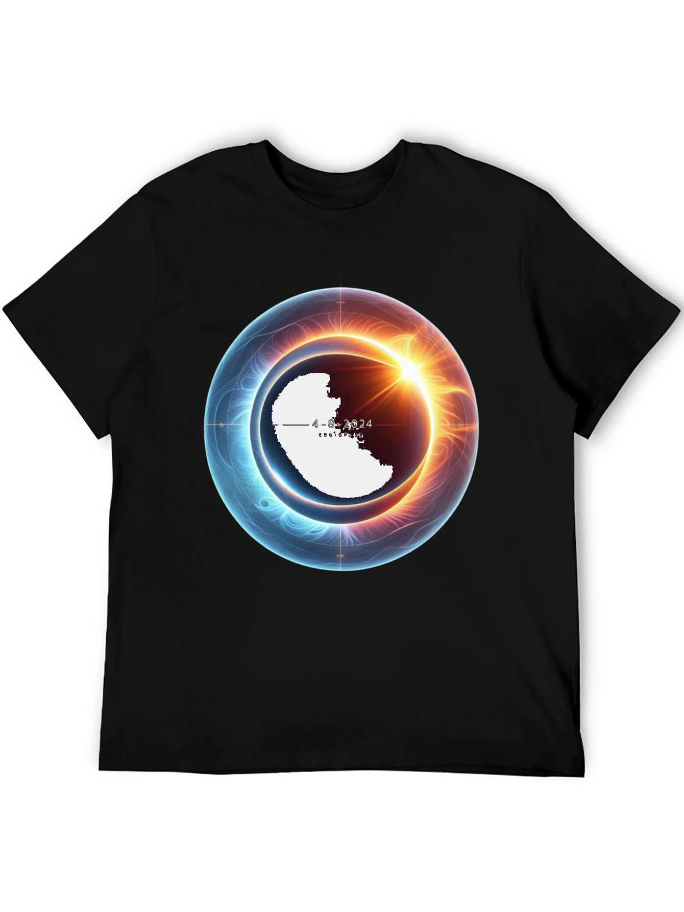 Futuristic Orbit Graphic T-Shirt - Soft Cotton