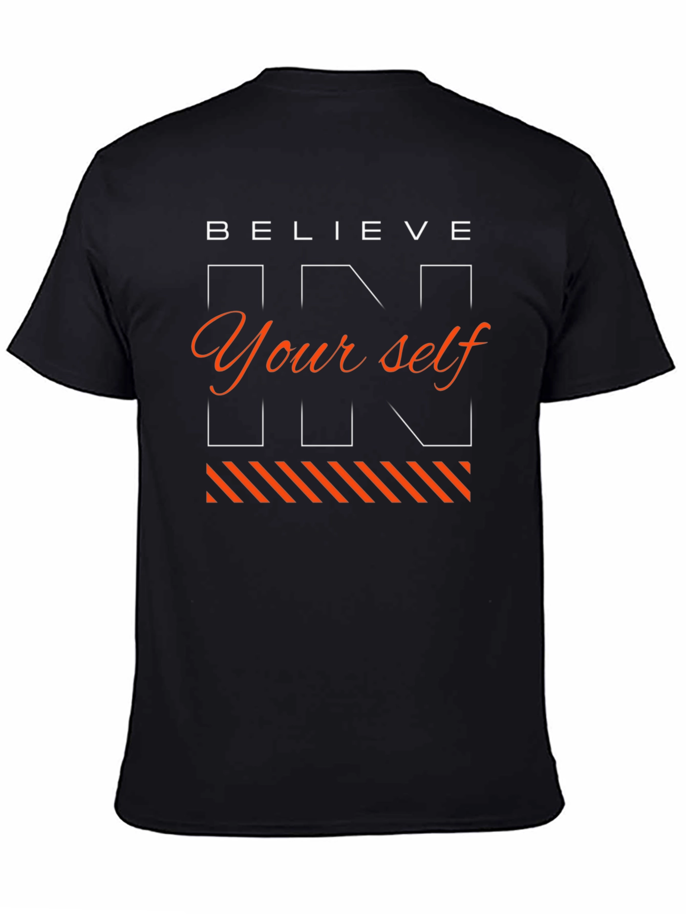 Believe Yourself Graphic Tee - Black T-Shirt
