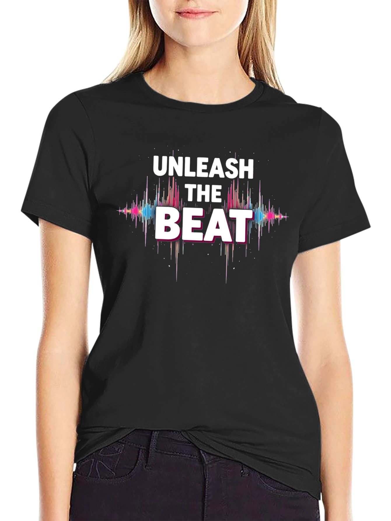 Unleash the Beat Graphic T-Shirt - Music Lover Tee