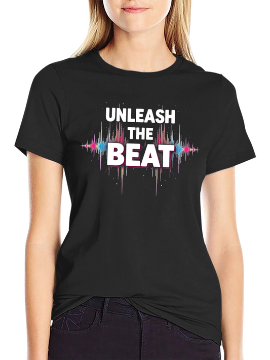 Unleash the Beat Graphic T-Shirt - Music Lover Tee