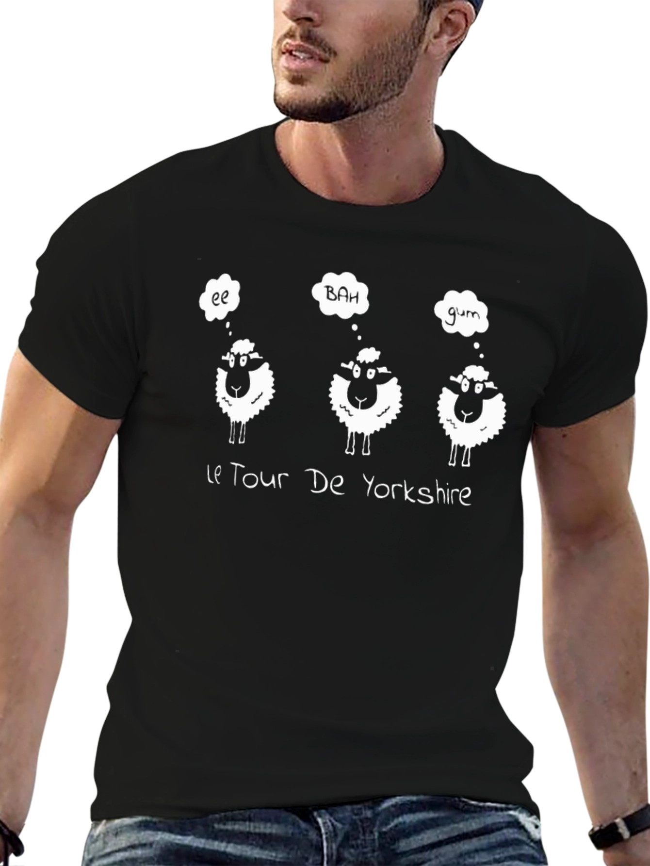 Le Tour De Yorkshire Sheep Graphic Tee