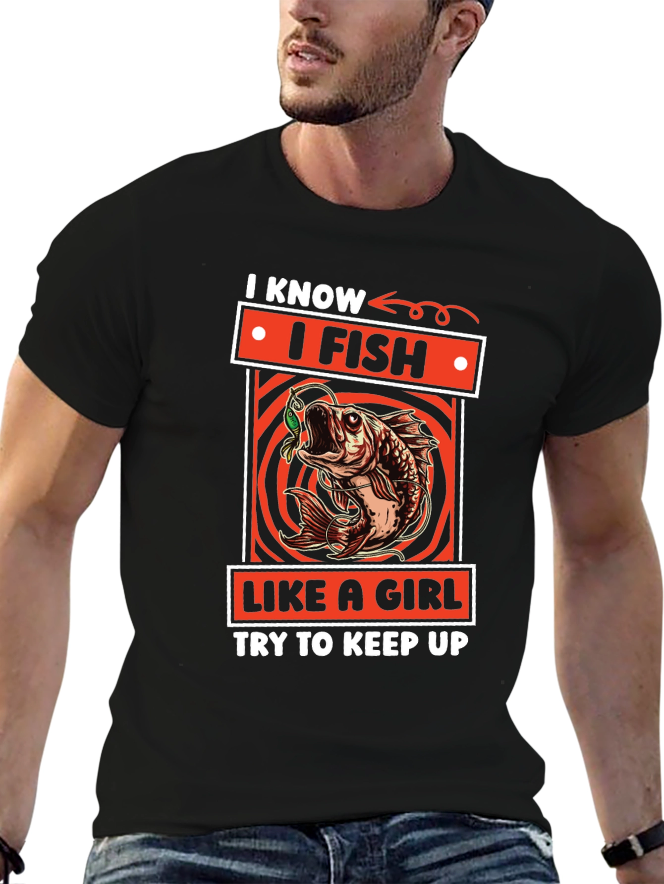 I Fish Like a Girl T-Shirt