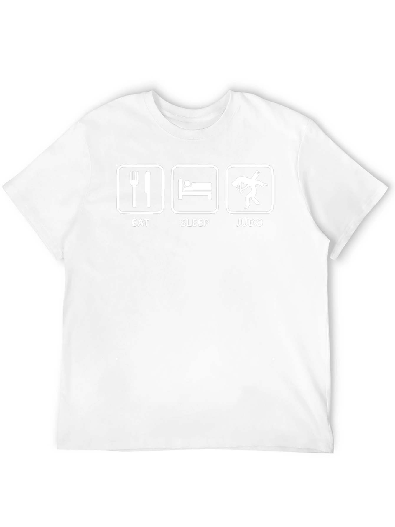 Eat Sleep Judo Black T-Shirt