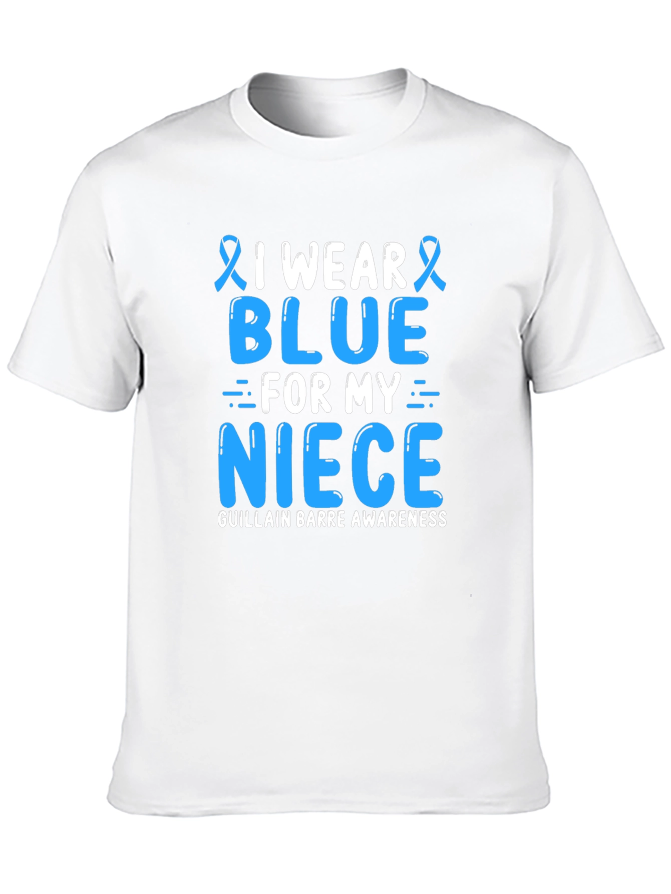 I Wear Blue For My Niece Awareness T-Shirt