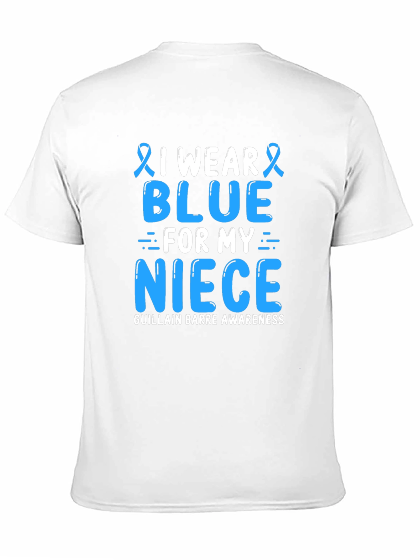 I Wear Blue For My Niece Awareness T-Shirt