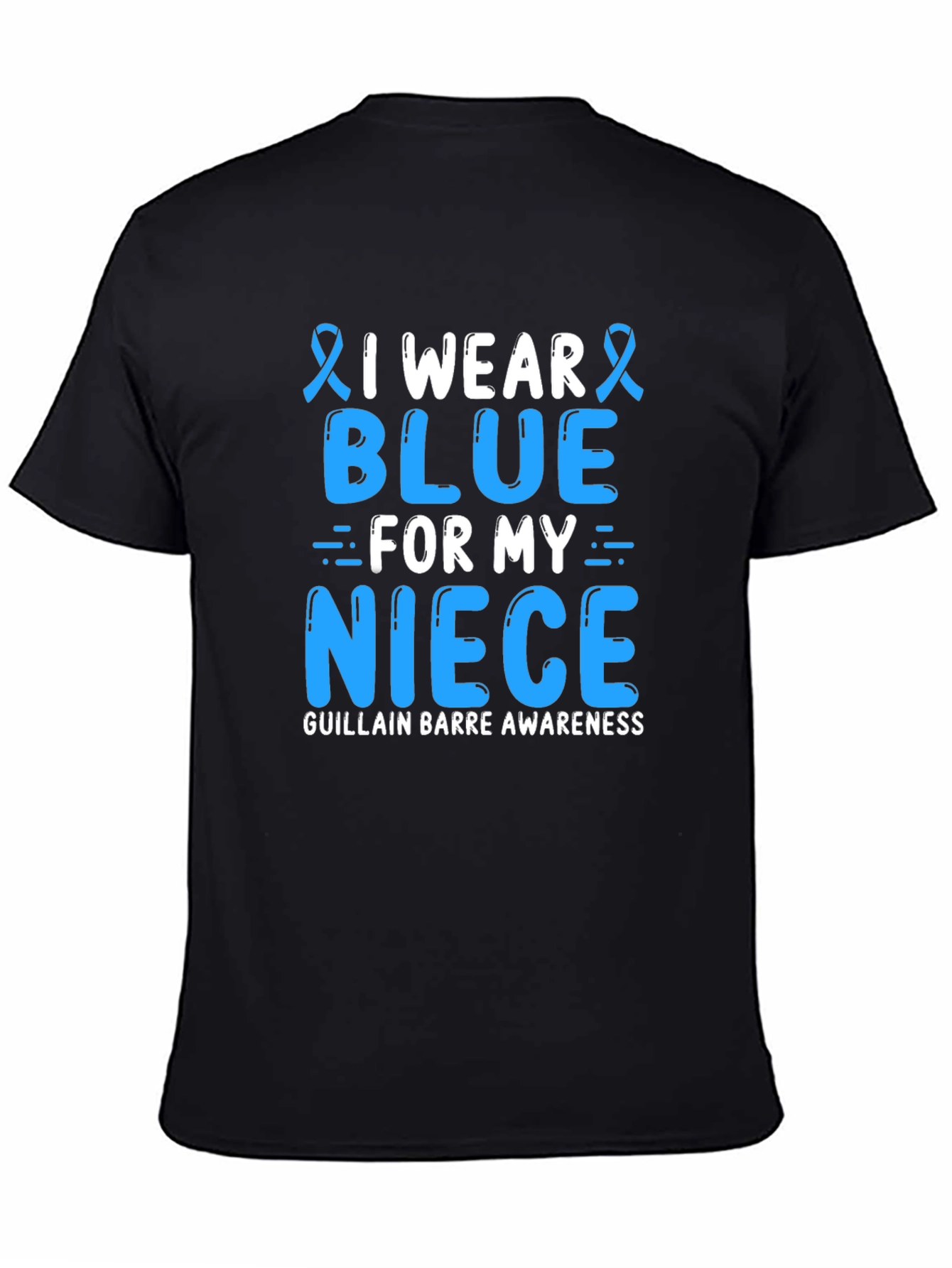 I Wear Blue For My Niece Awareness T-Shirt