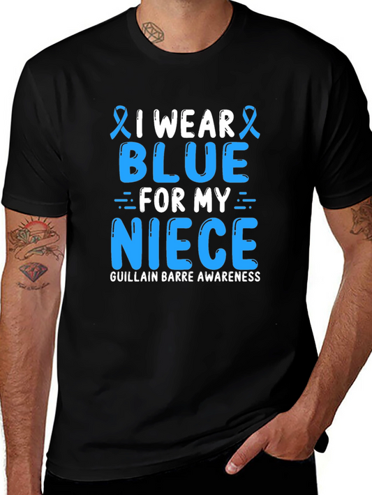 I Wear Blue For My Niece Awareness T-Shirt