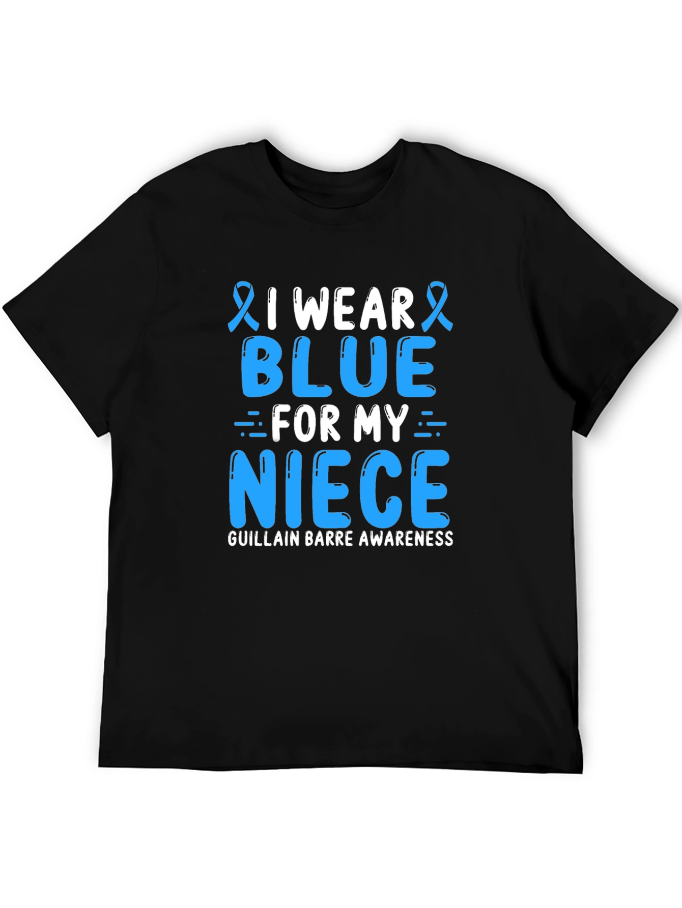I Wear Blue For My Niece Awareness T-Shirt