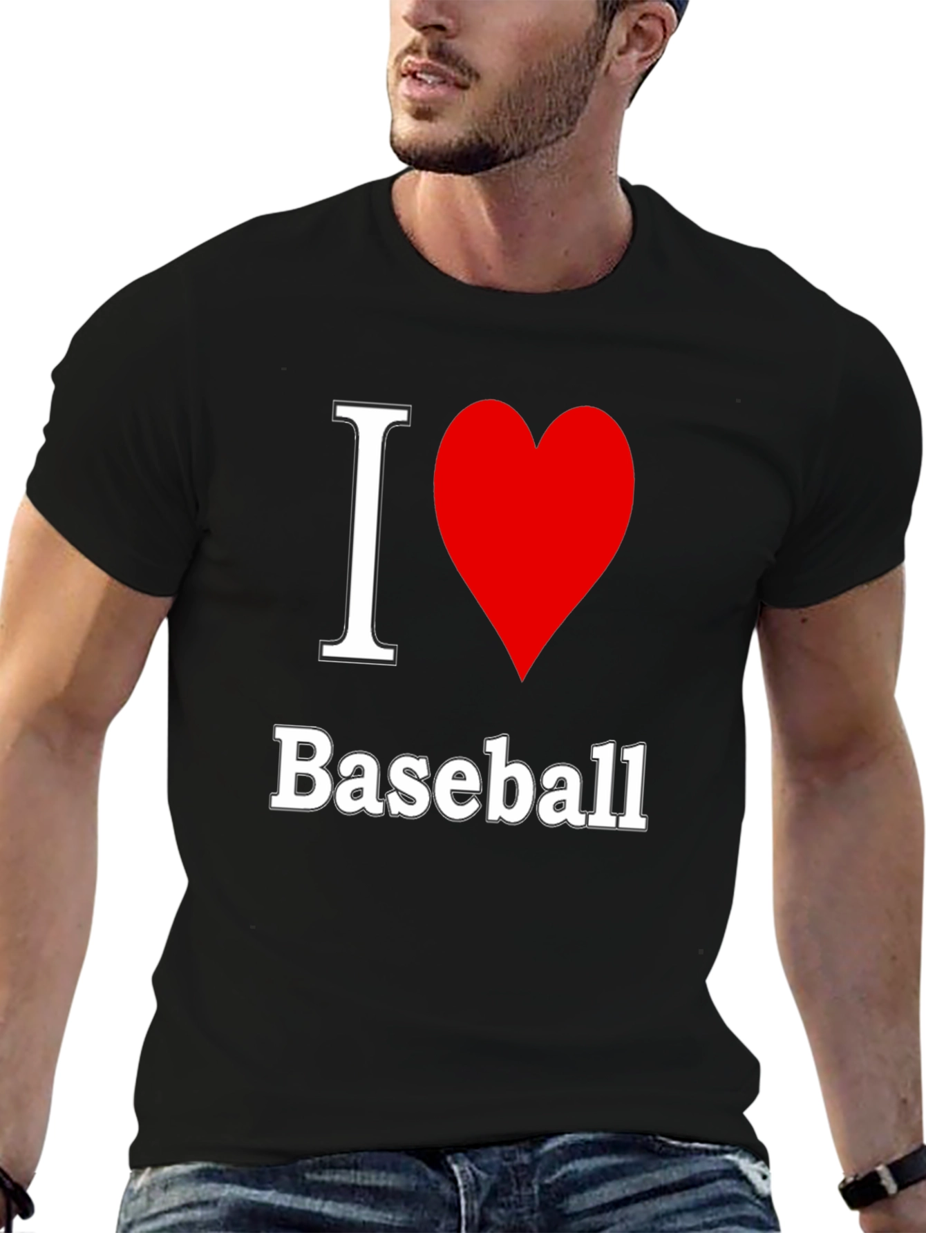 I Love Baseball T-Shirt - Classic Design