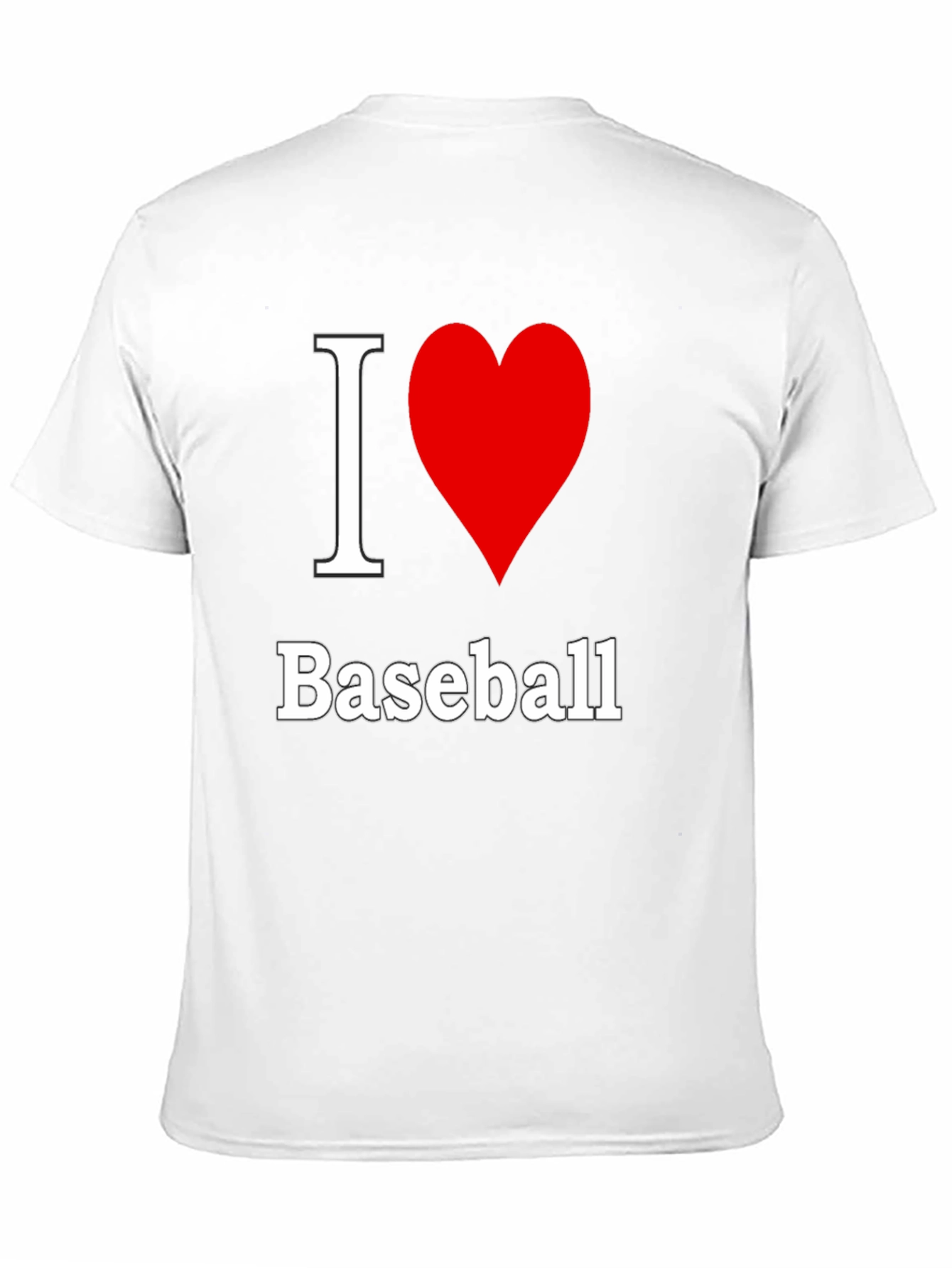 I Love Baseball T-Shirt - Classic Design