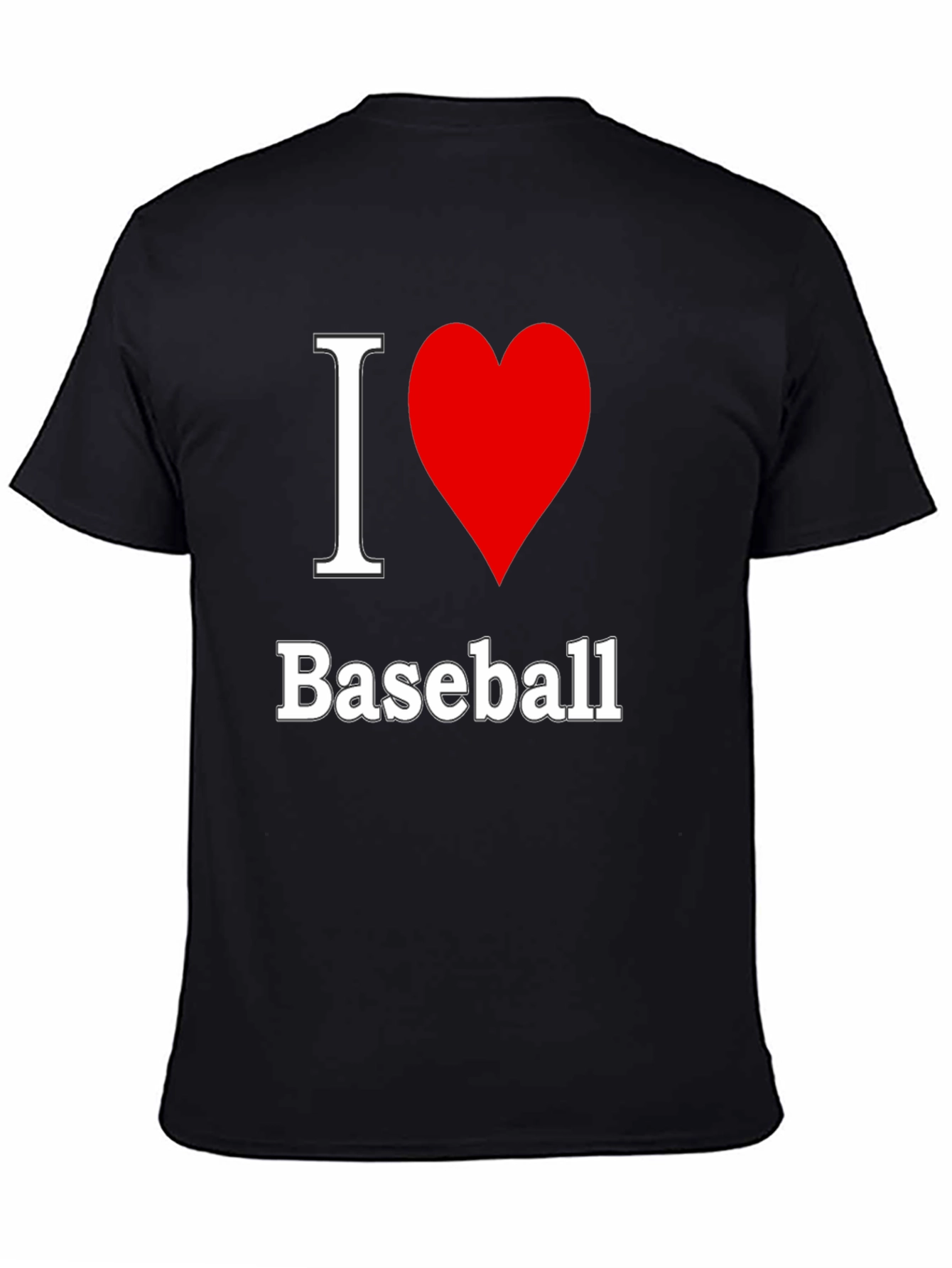 I Love Baseball T-Shirt - Classic Design