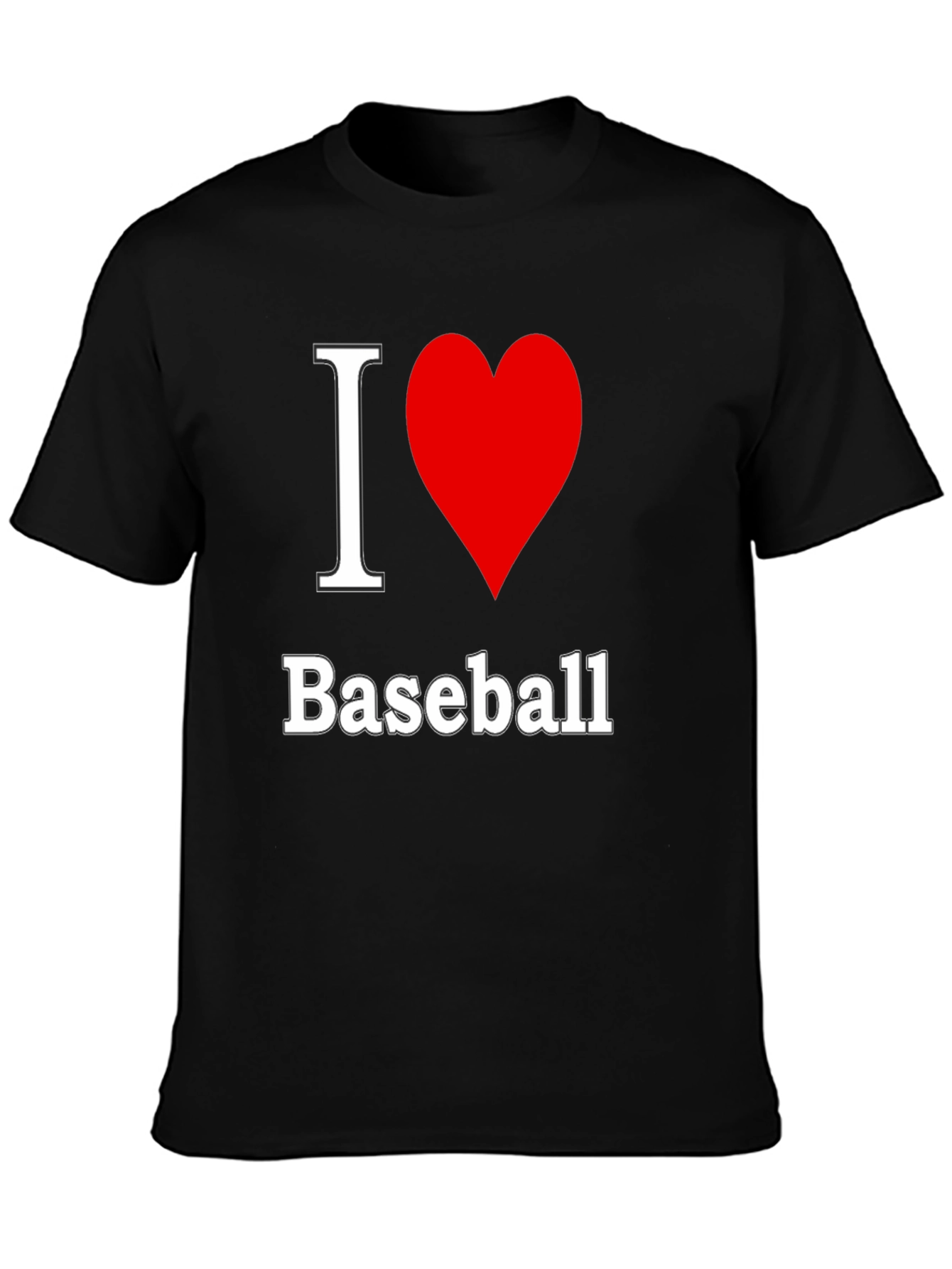 I Love Baseball T-Shirt - Classic Design