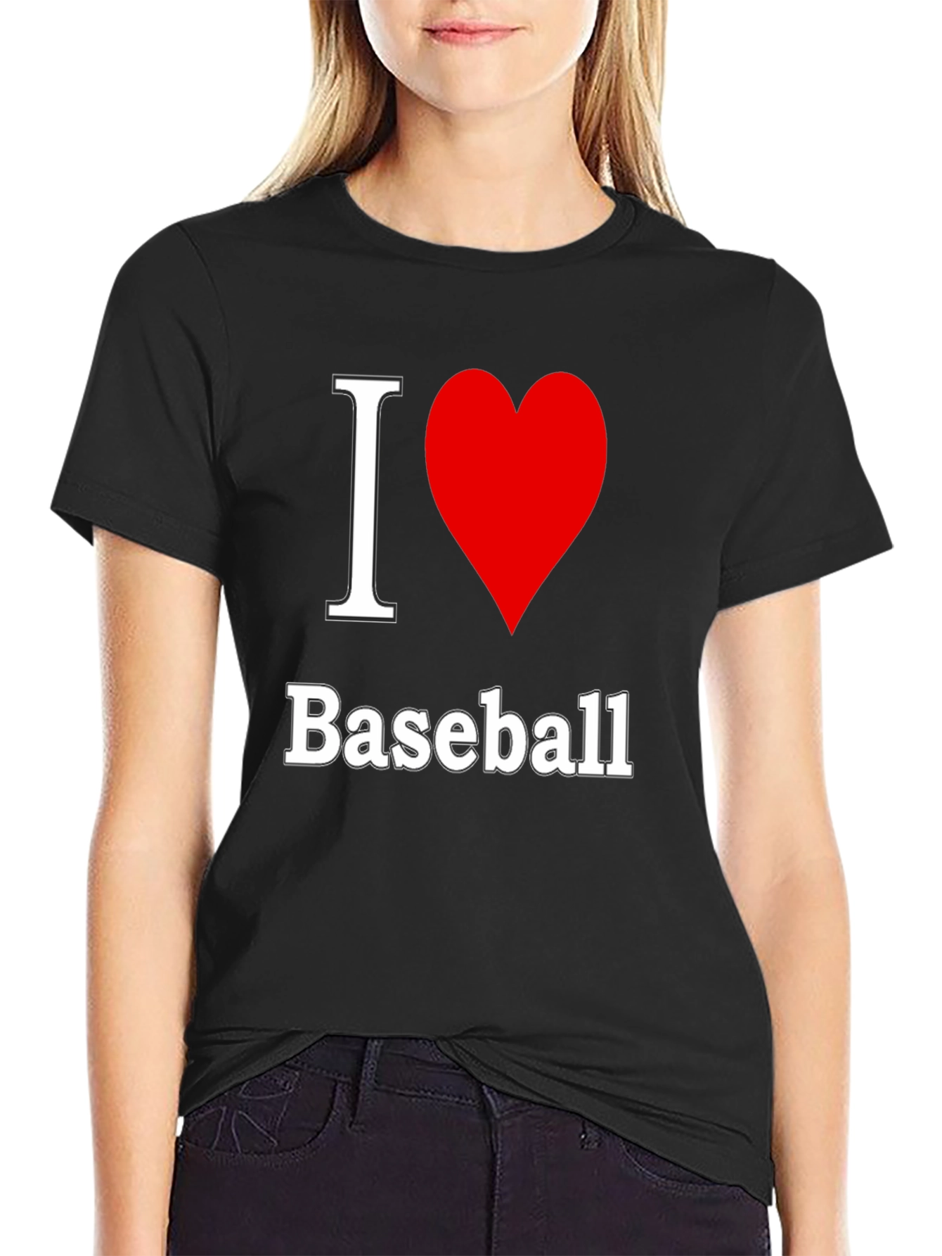 I Love Baseball T-Shirt - Classic Design