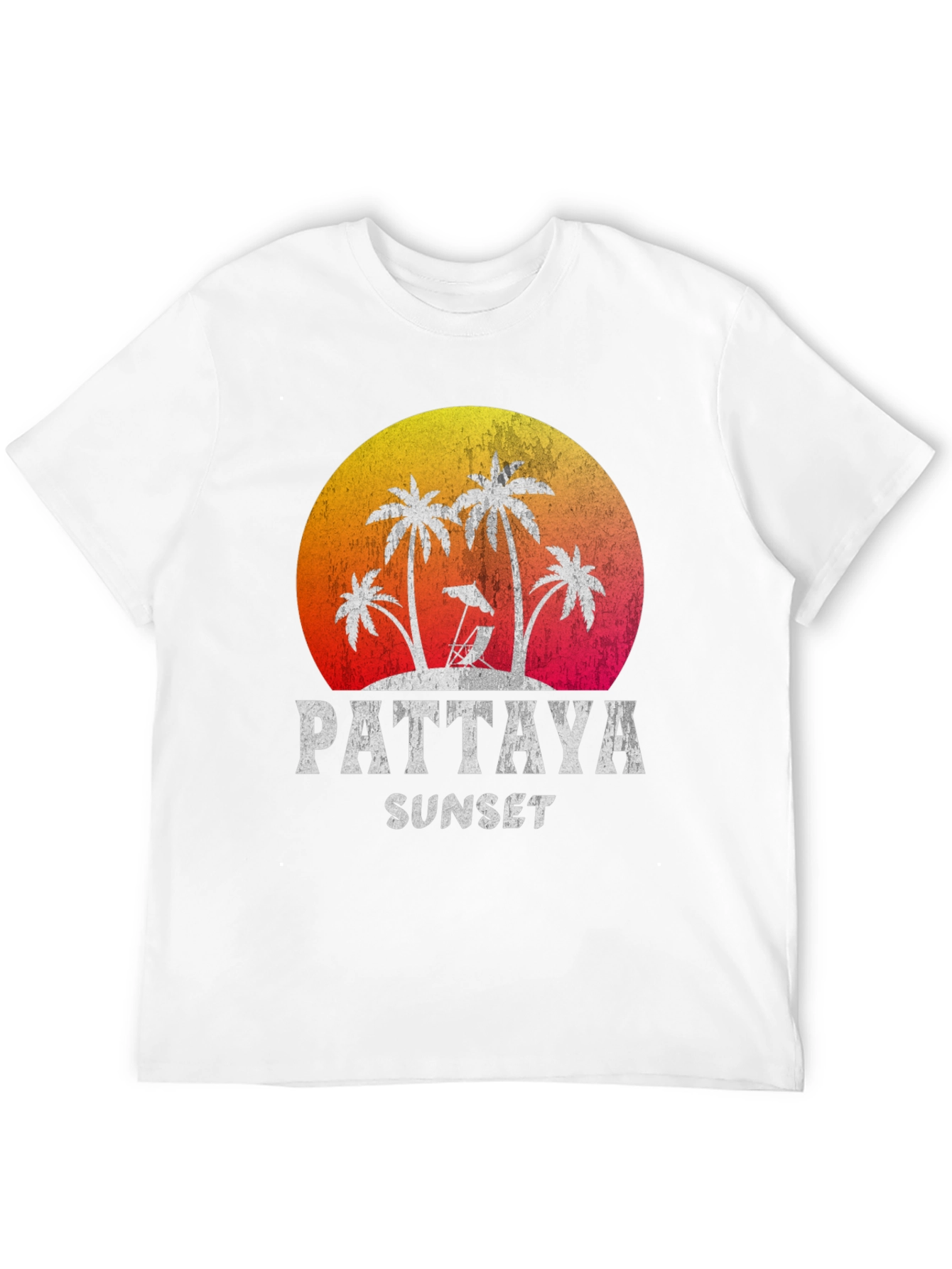 Pattaya Sunset Graphic Tee - Vacation Vibes