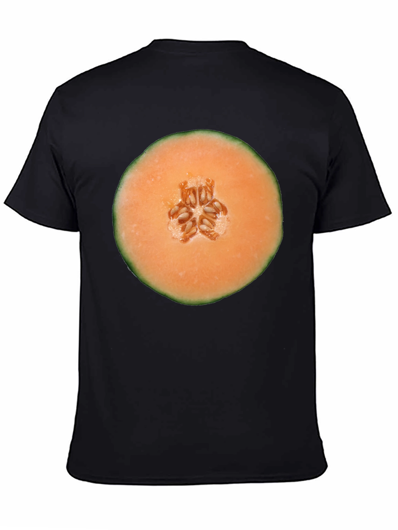 Melon Slice Graphic T-Shirt - Unisex Black Tee