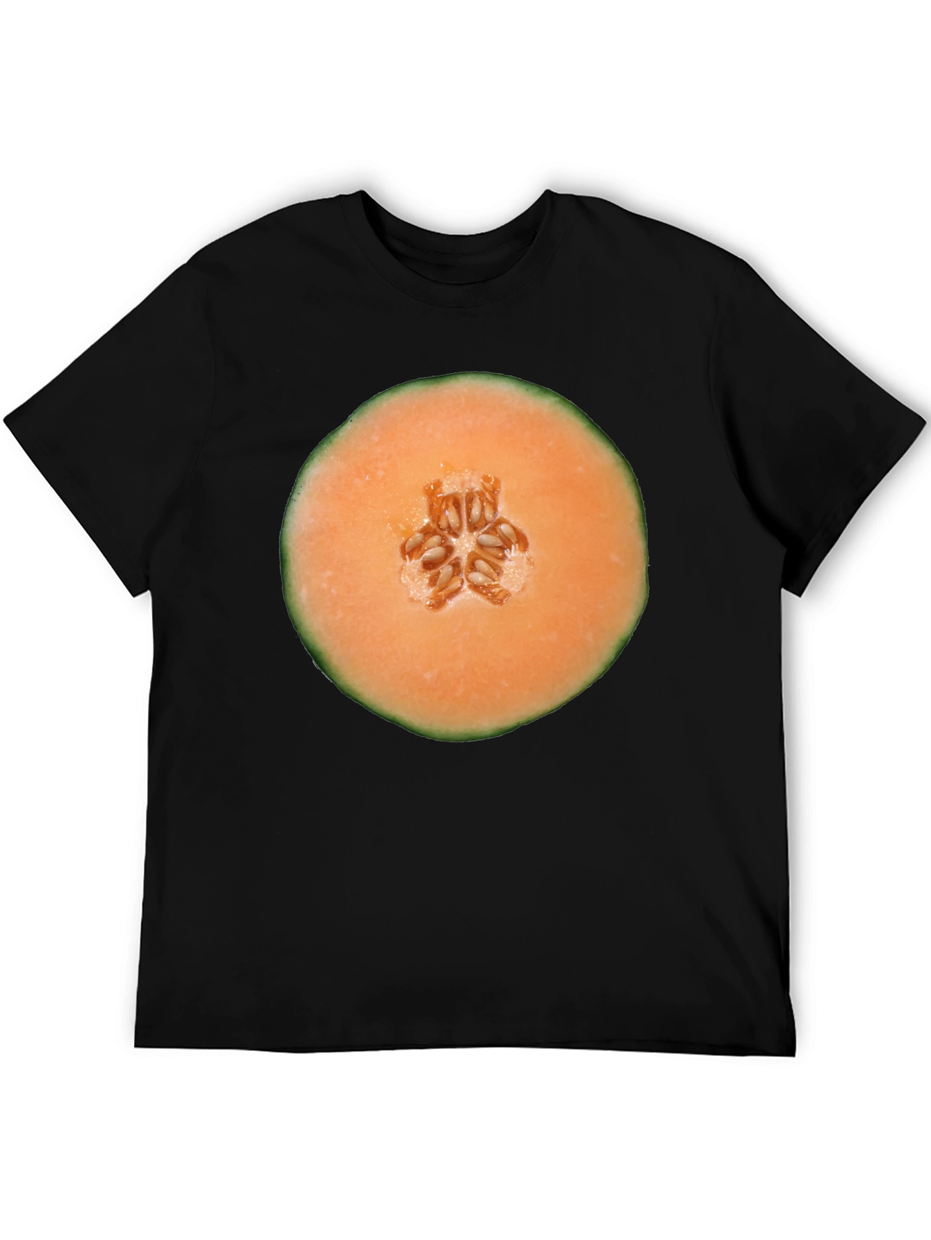 Melon Slice Graphic T-Shirt - Unisex Black Tee