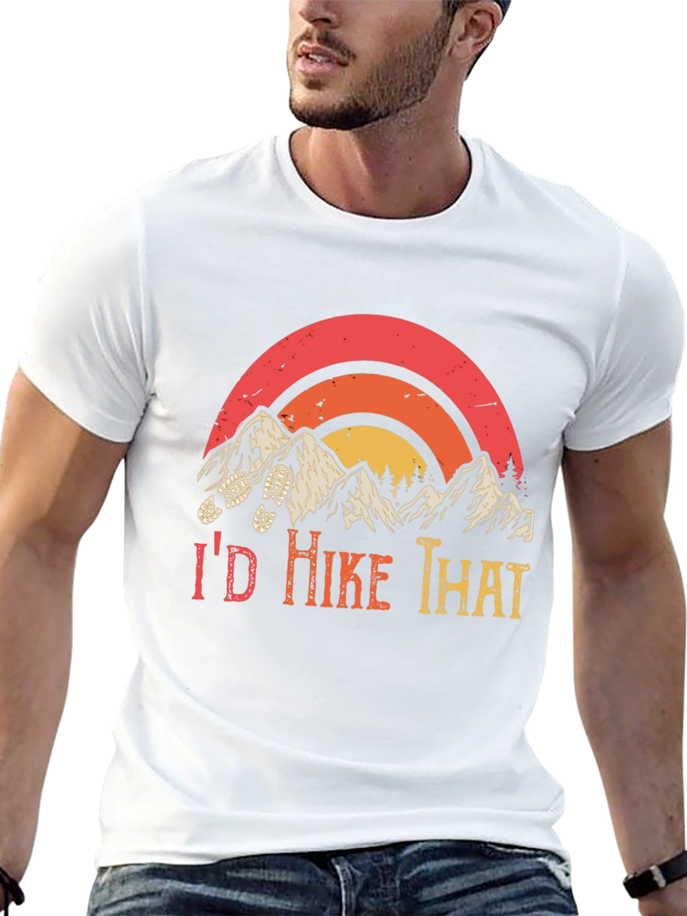 Id Hike That Graphic Tee