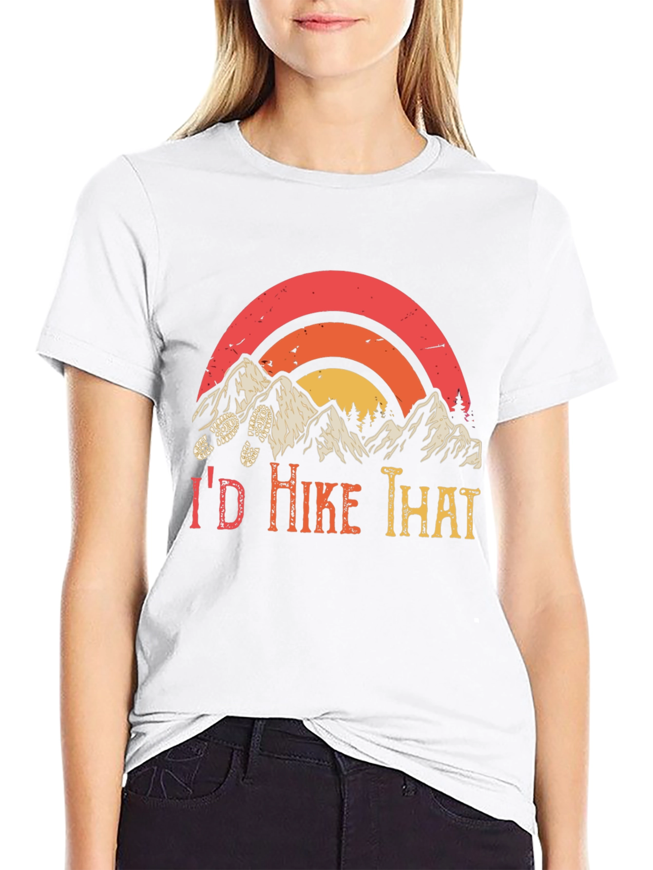 Id Hike That Graphic Tee
