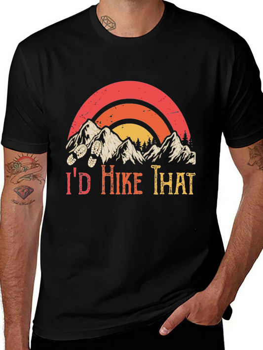 Id Hike That Graphic Tee