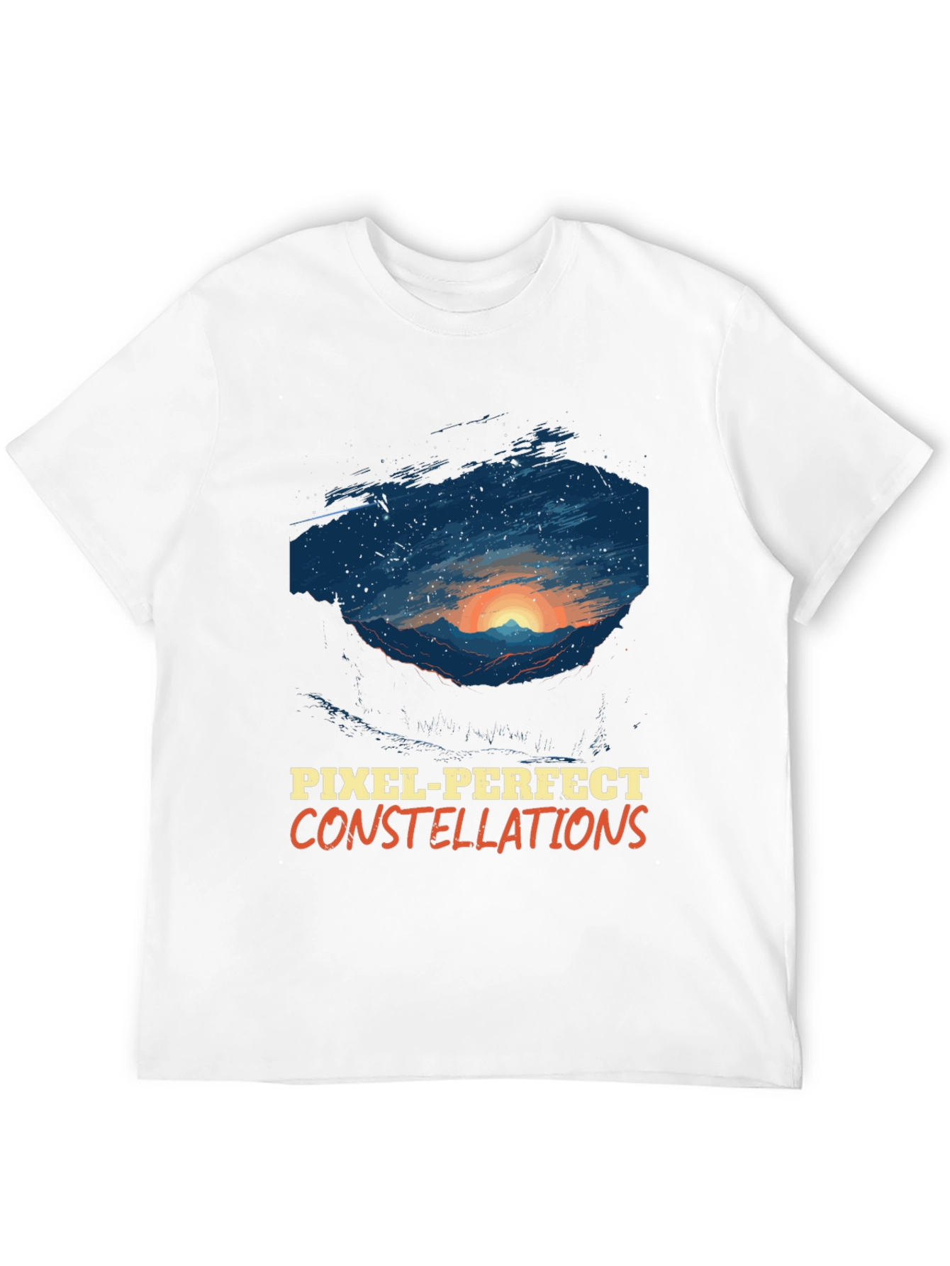 Pixel-Perfect Constellations Graphic Tee