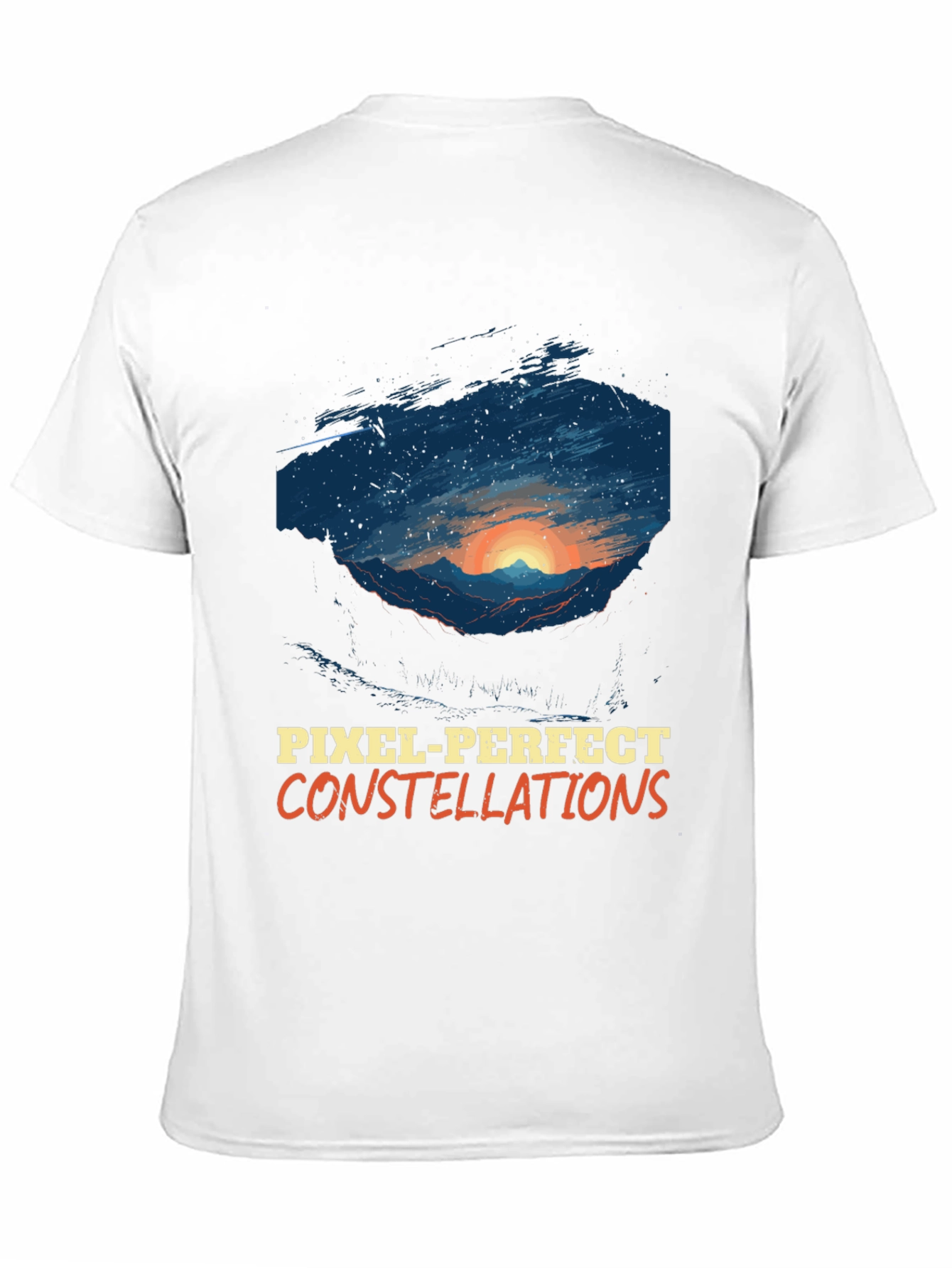 Pixel-Perfect Constellations Graphic Tee