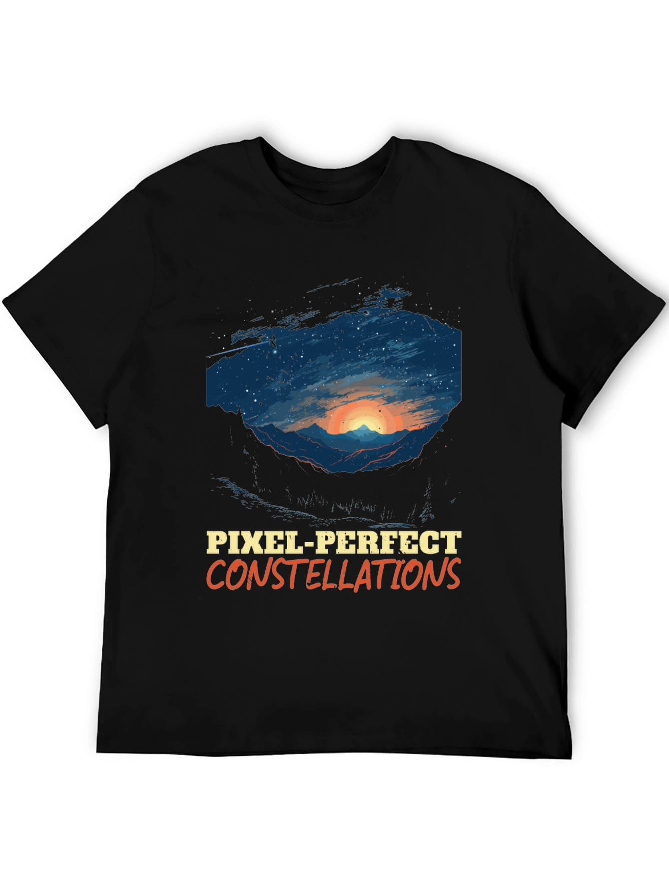Pixel-Perfect Constellations Graphic Tee