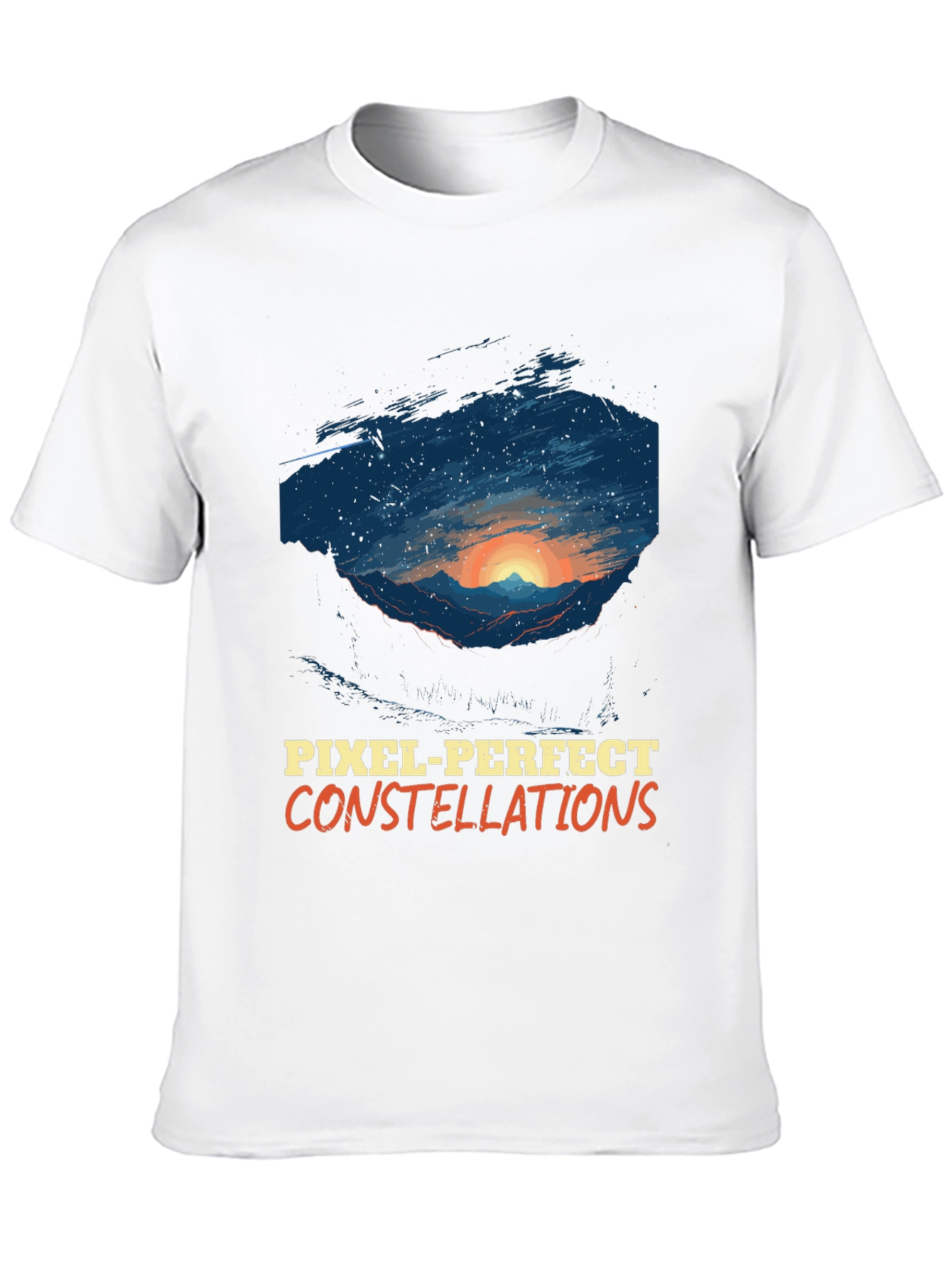 Pixel-Perfect Constellations Graphic Tee