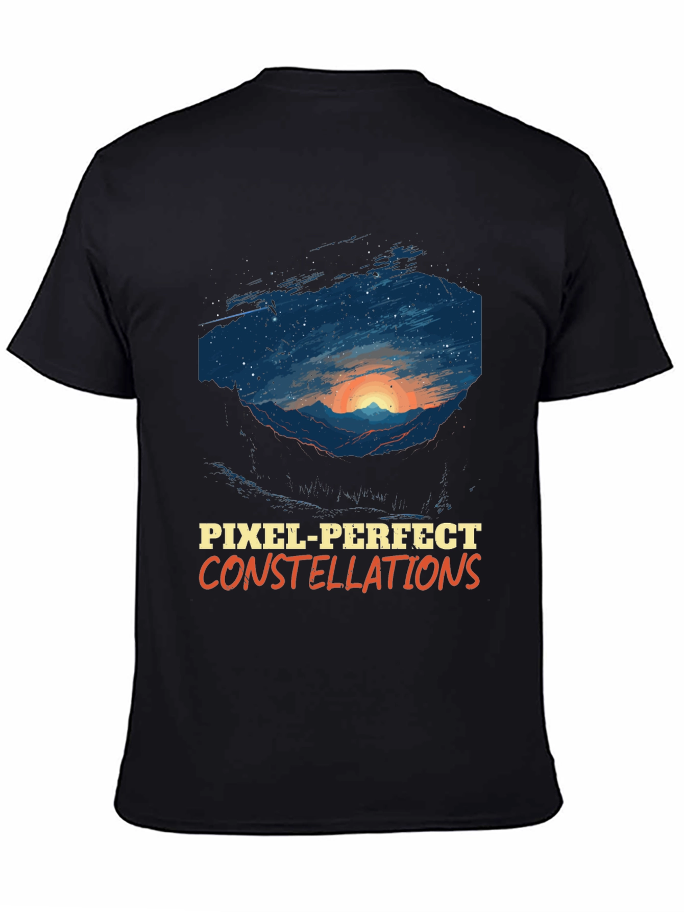 Pixel-Perfect Constellations Graphic Tee