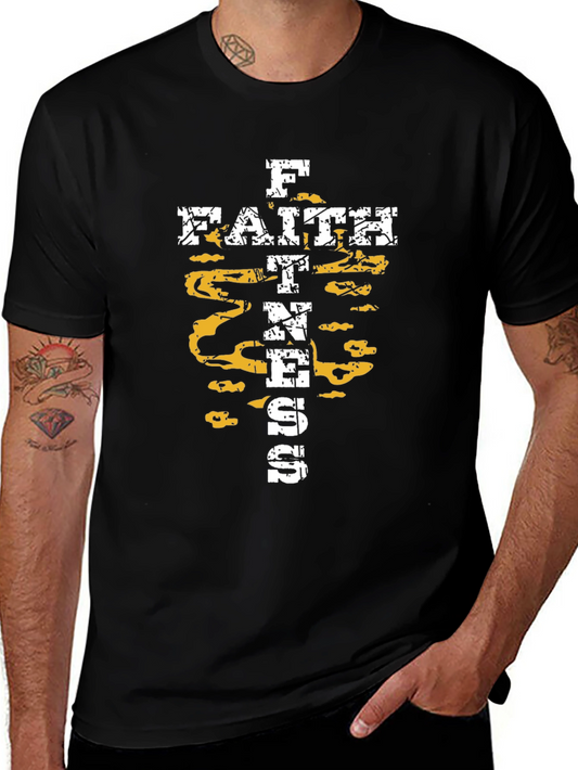 Faith Fitness Mens T-Shirt