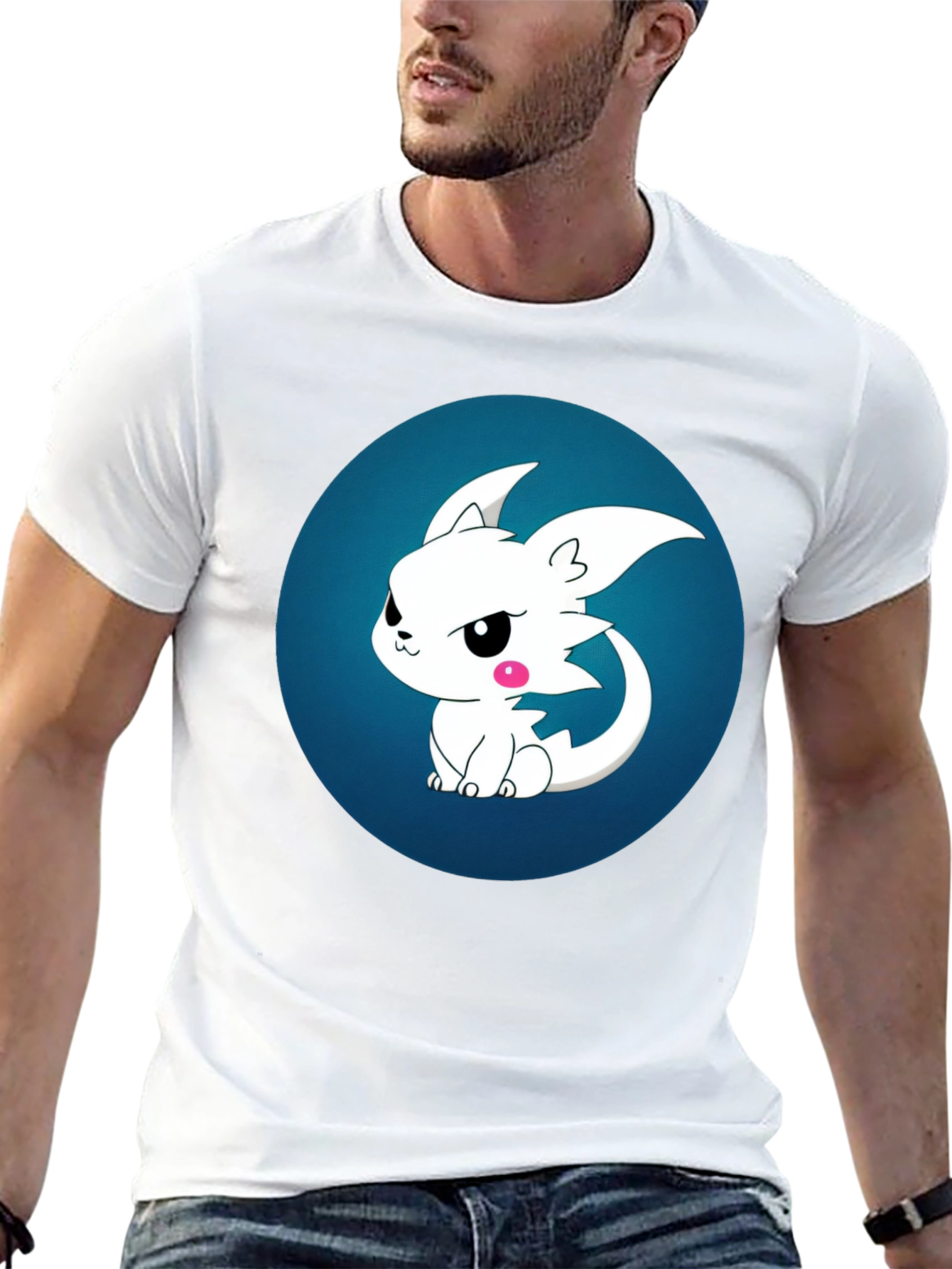 Cute Anime Character Graphic Tee