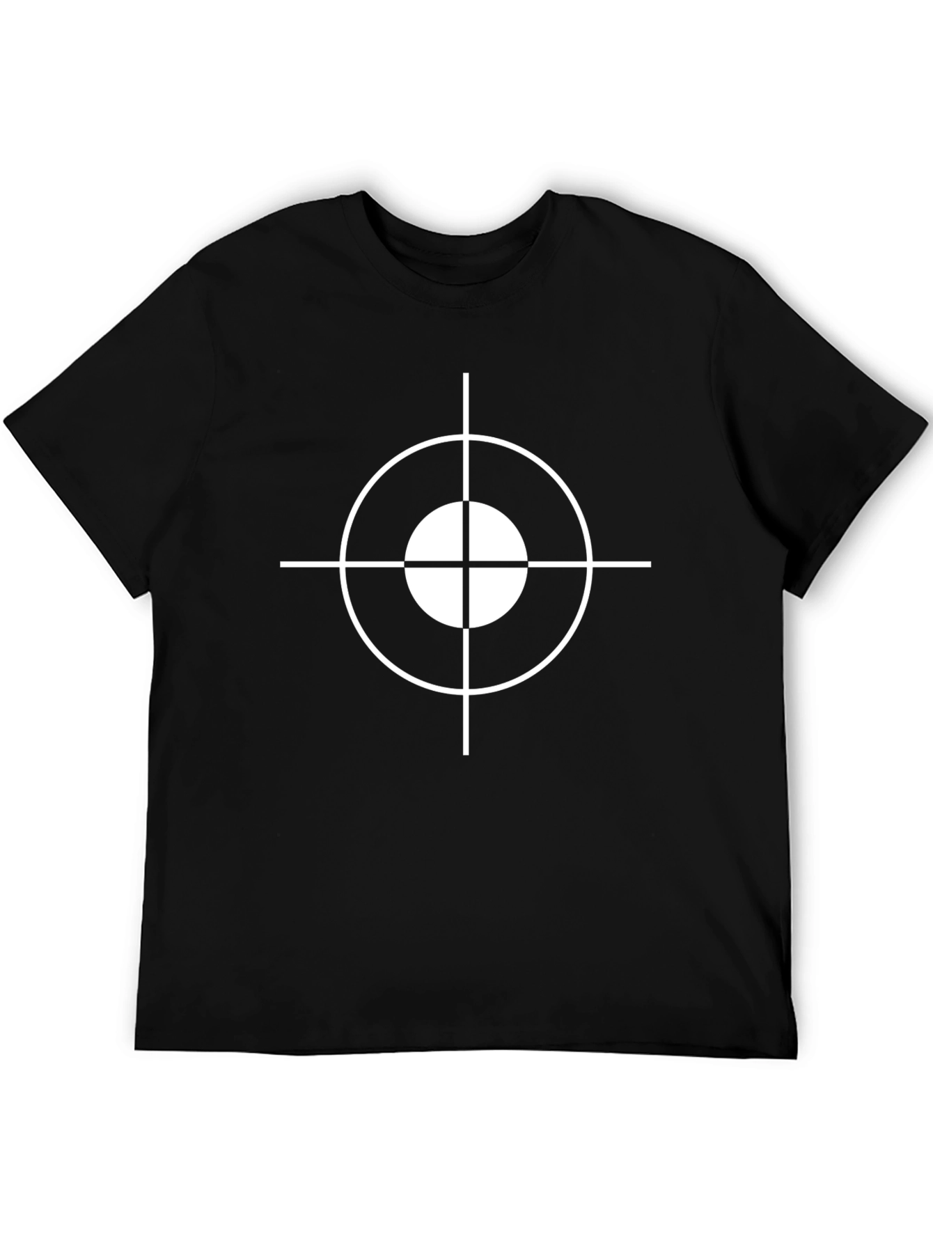 Target Graphic Tee - Mens Black T-Shirt