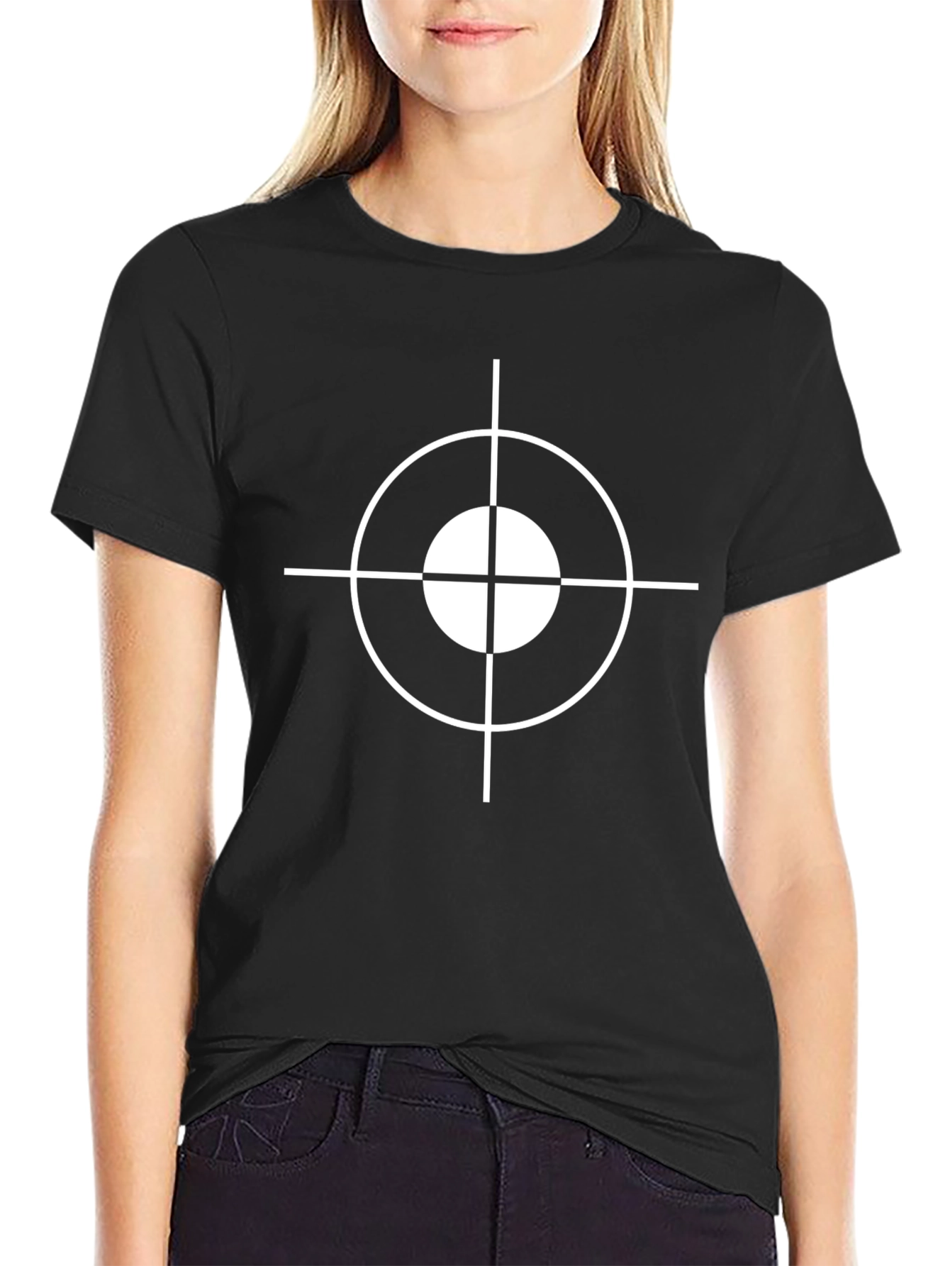 Target Graphic Tee - Mens Black T-Shirt