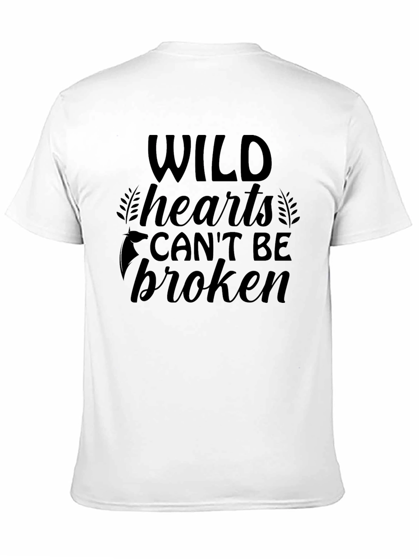 Wild Hearts Graphic Tee - Black