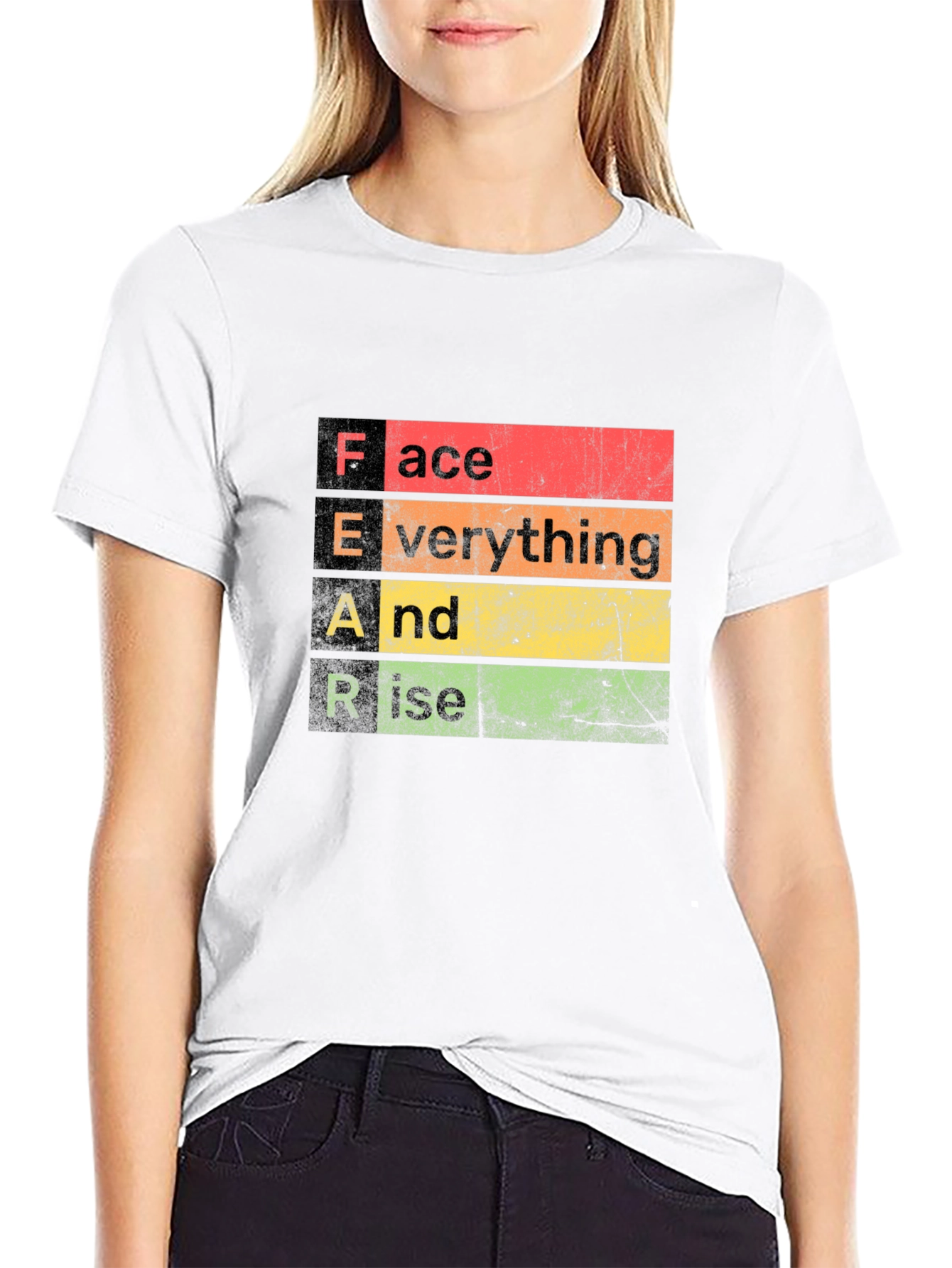Motivational F.E.A.R. Graphic T-Shirt