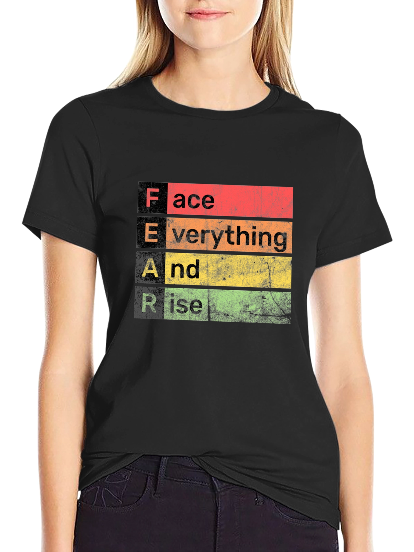 Motivational F.E.A.R. Graphic T-Shirt