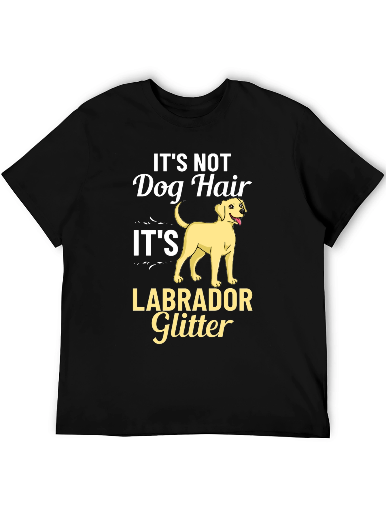 Labrador Glitter Graphic T-Shirt