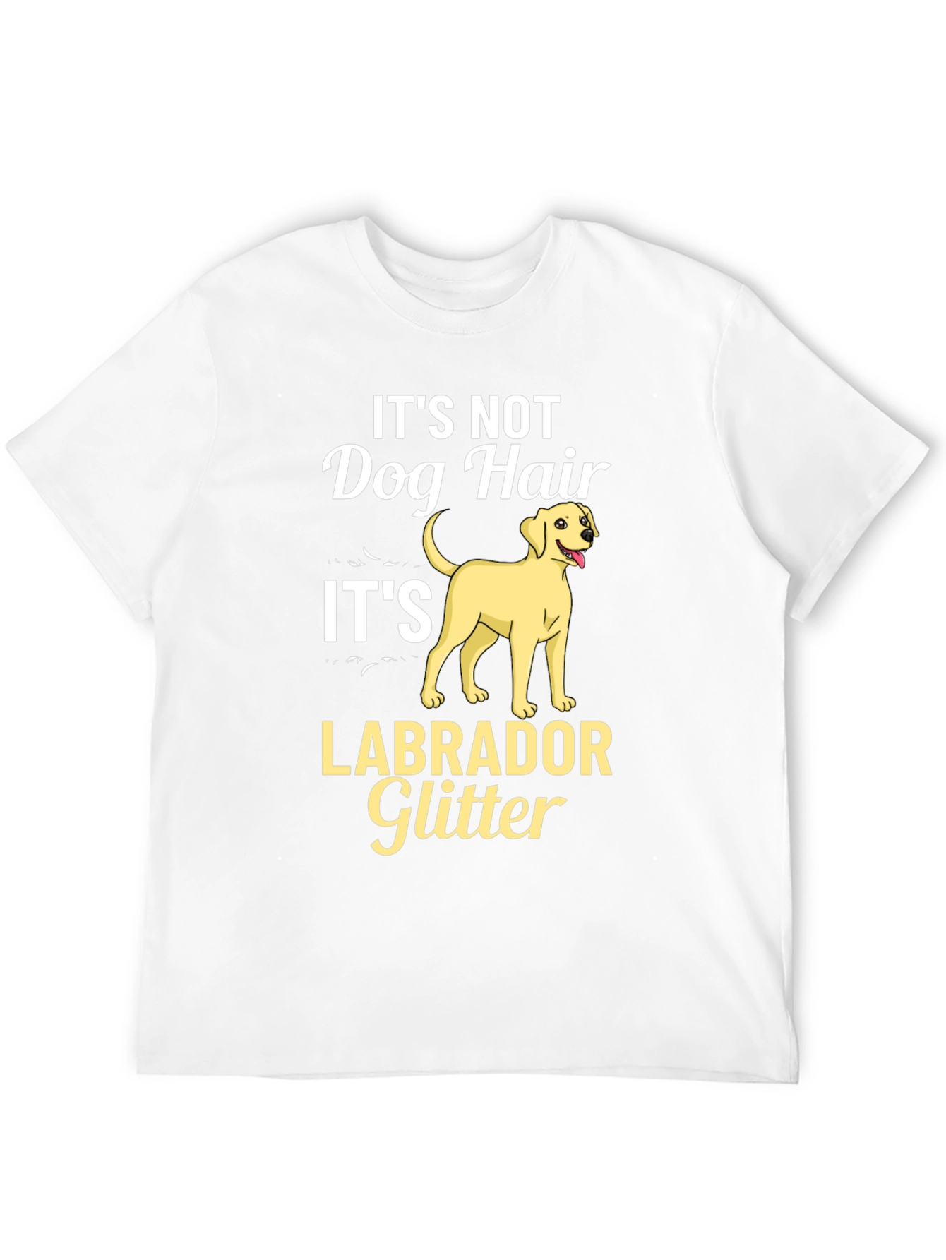Labrador Glitter Graphic T-Shirt